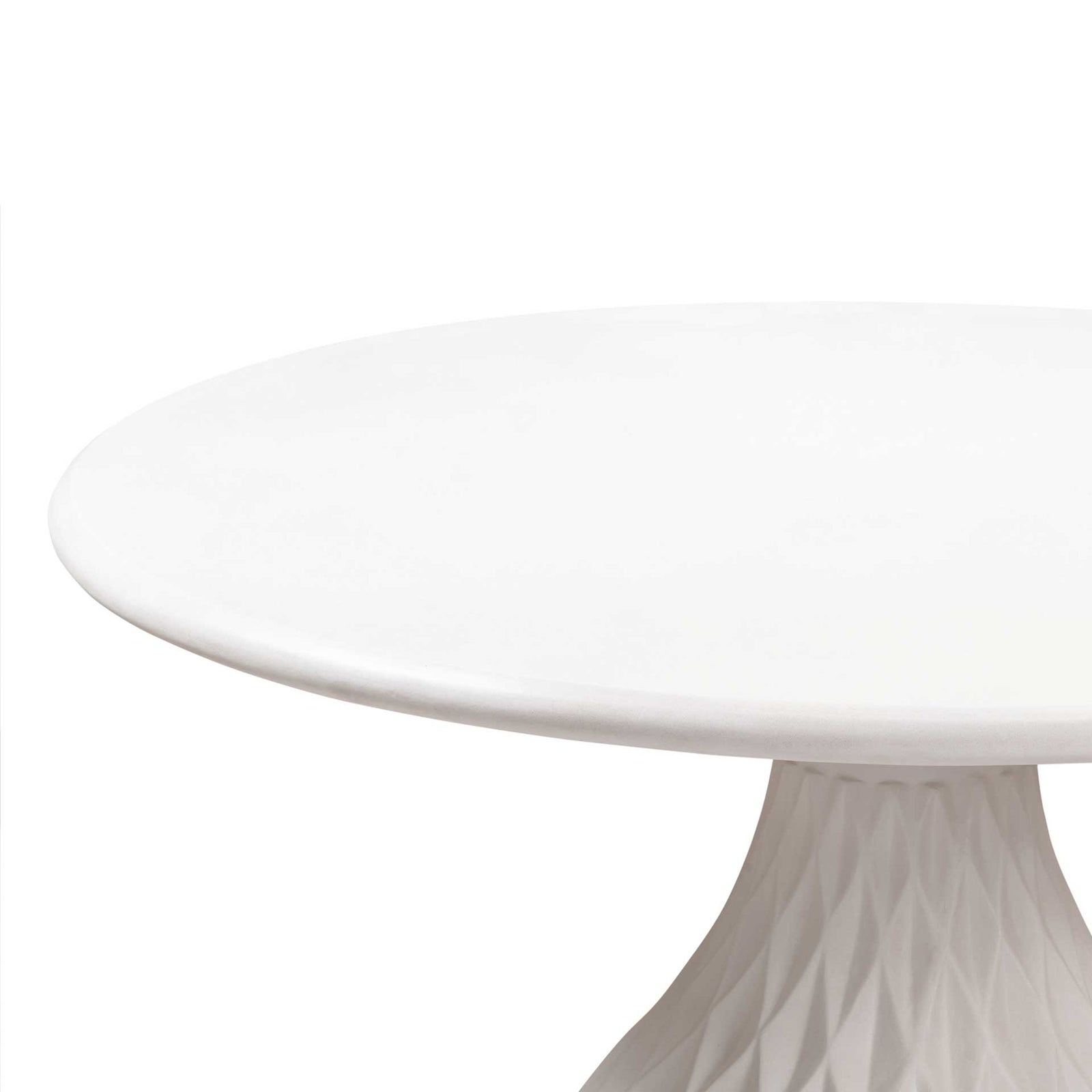 Tunisia Concrete Dining Table Ivory
