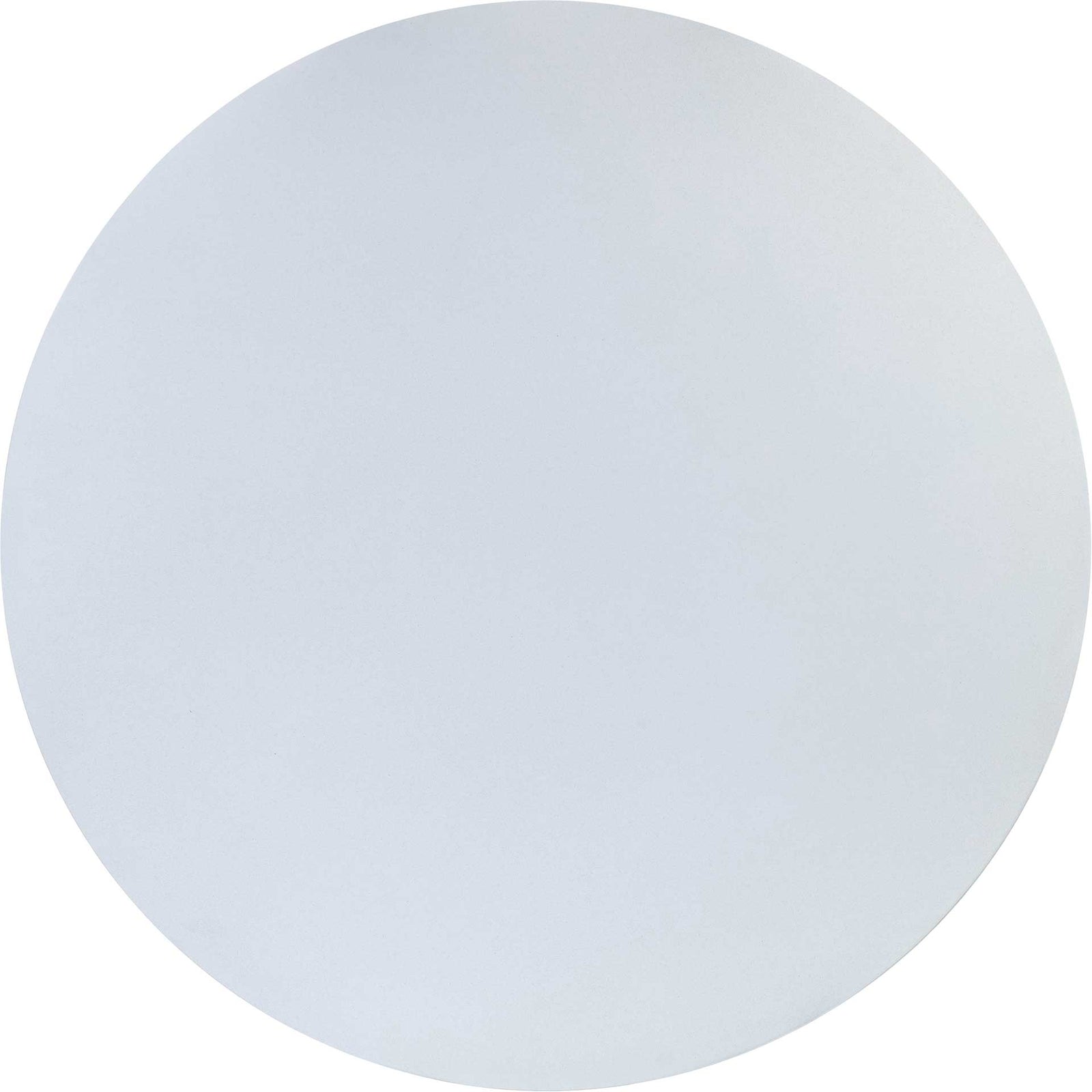 Waylon Concrete Round Dining Table Ivory