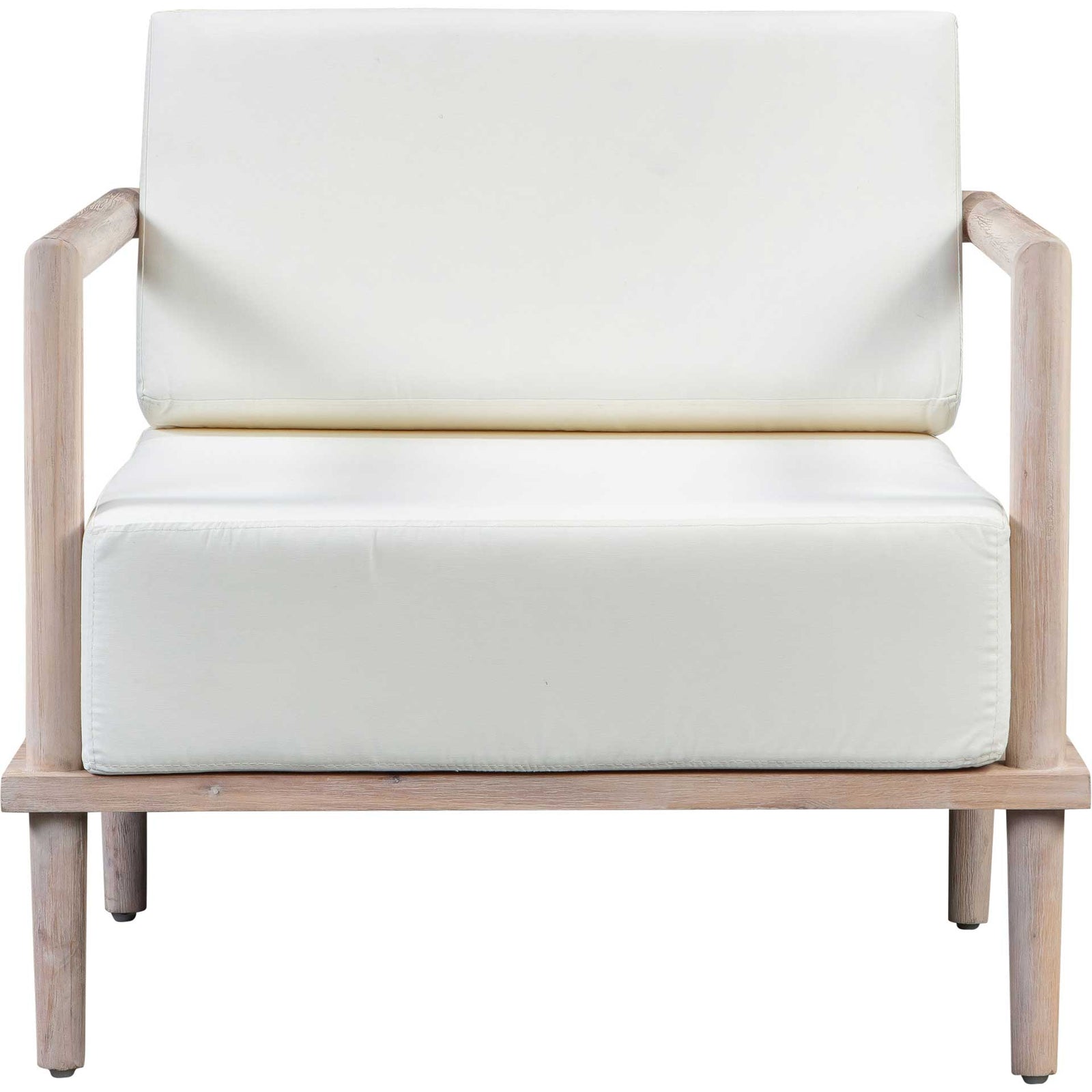 Emery Outdoor Lounge Chair Cream