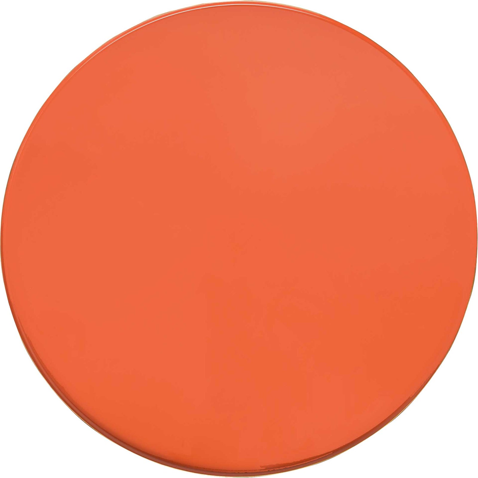 Enamel Petite Coffee Table Salmon