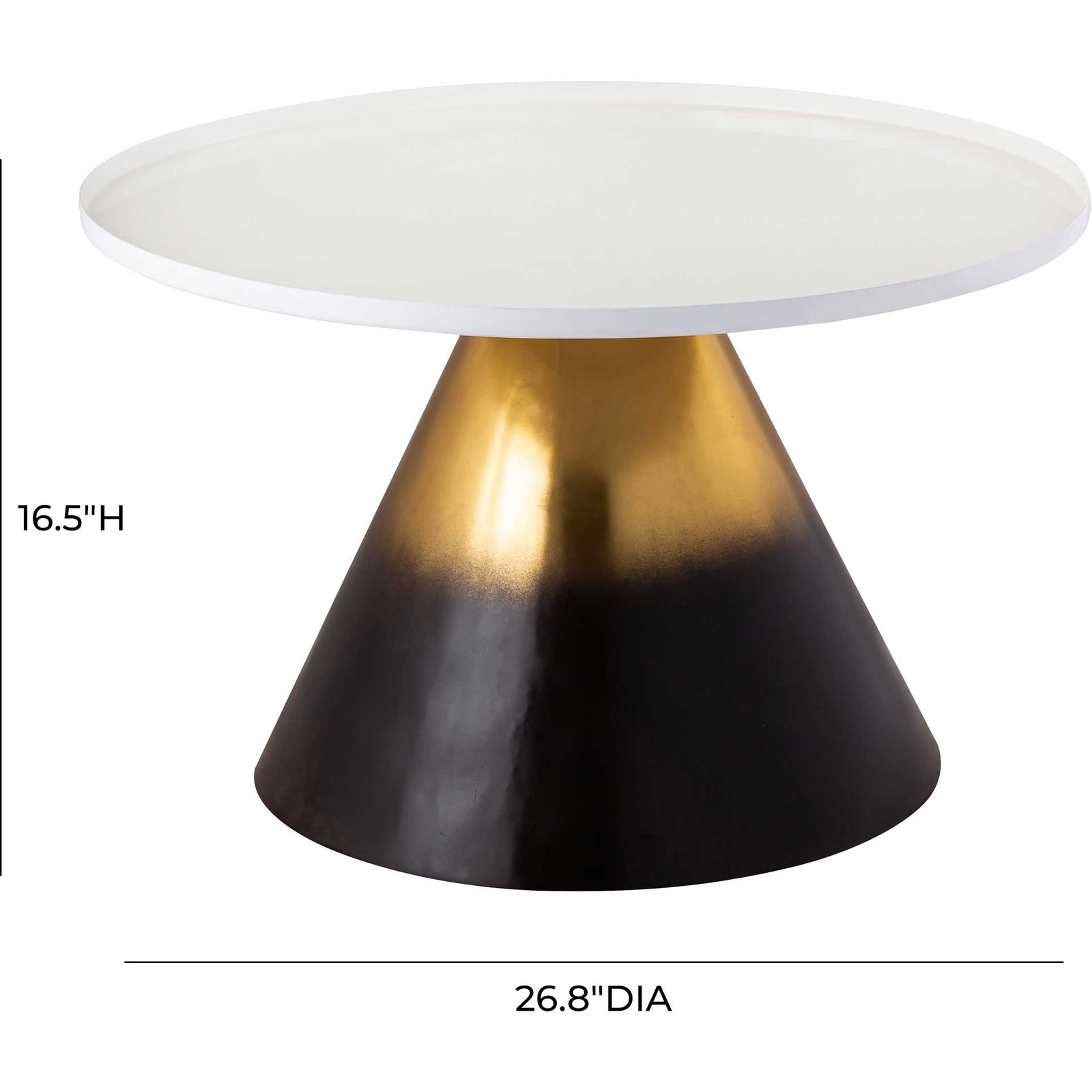 Omni Enamel Coffee Table White