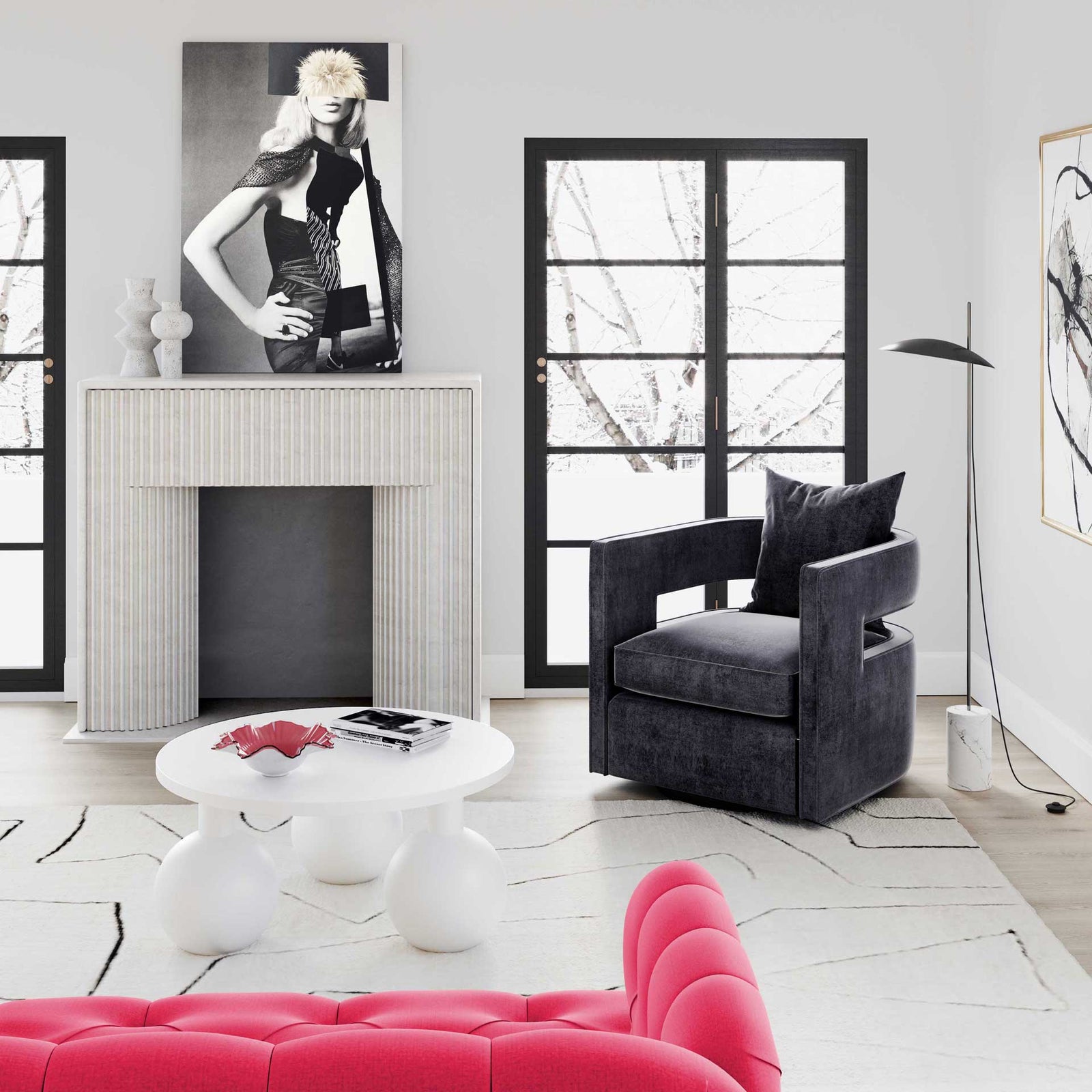 Olivia Coffee Table White