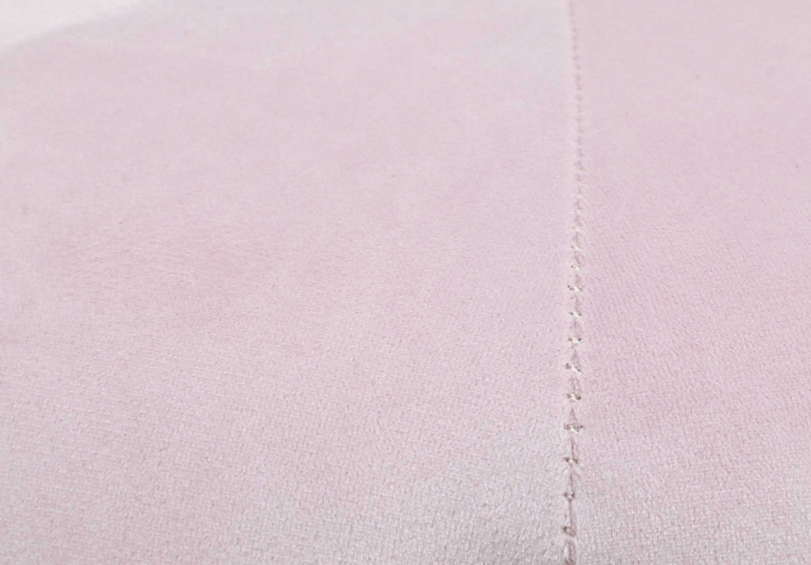 Skye Velvet Ottoman Blush