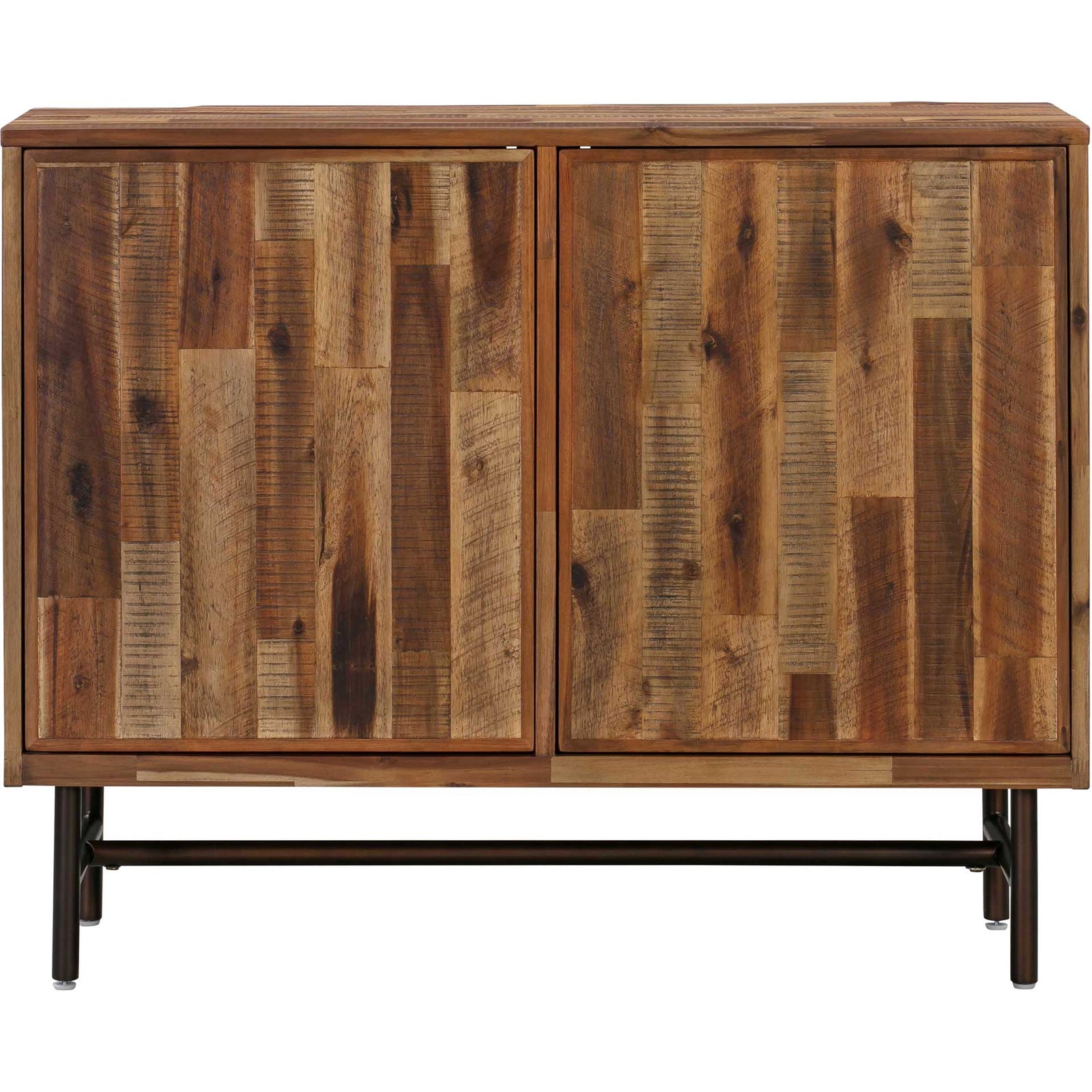 Boston Wooden Accent Cabinet Brown