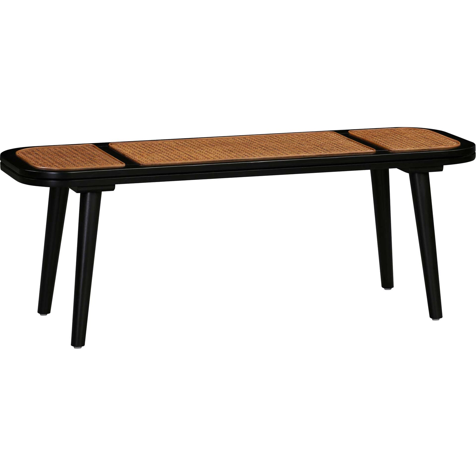 Emilee Cane Bench Black