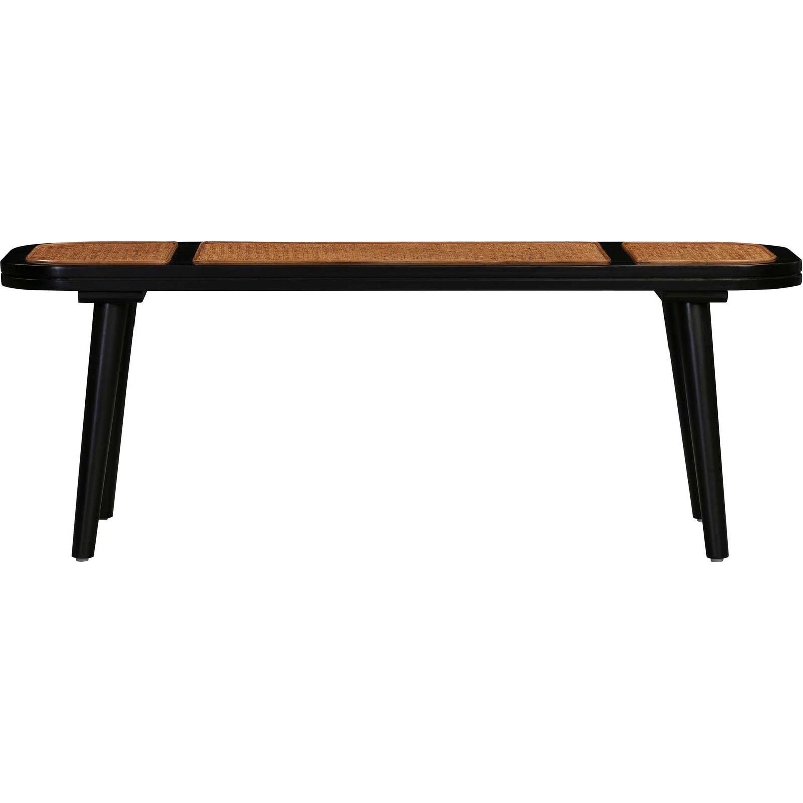 Emilee Cane Bench Black