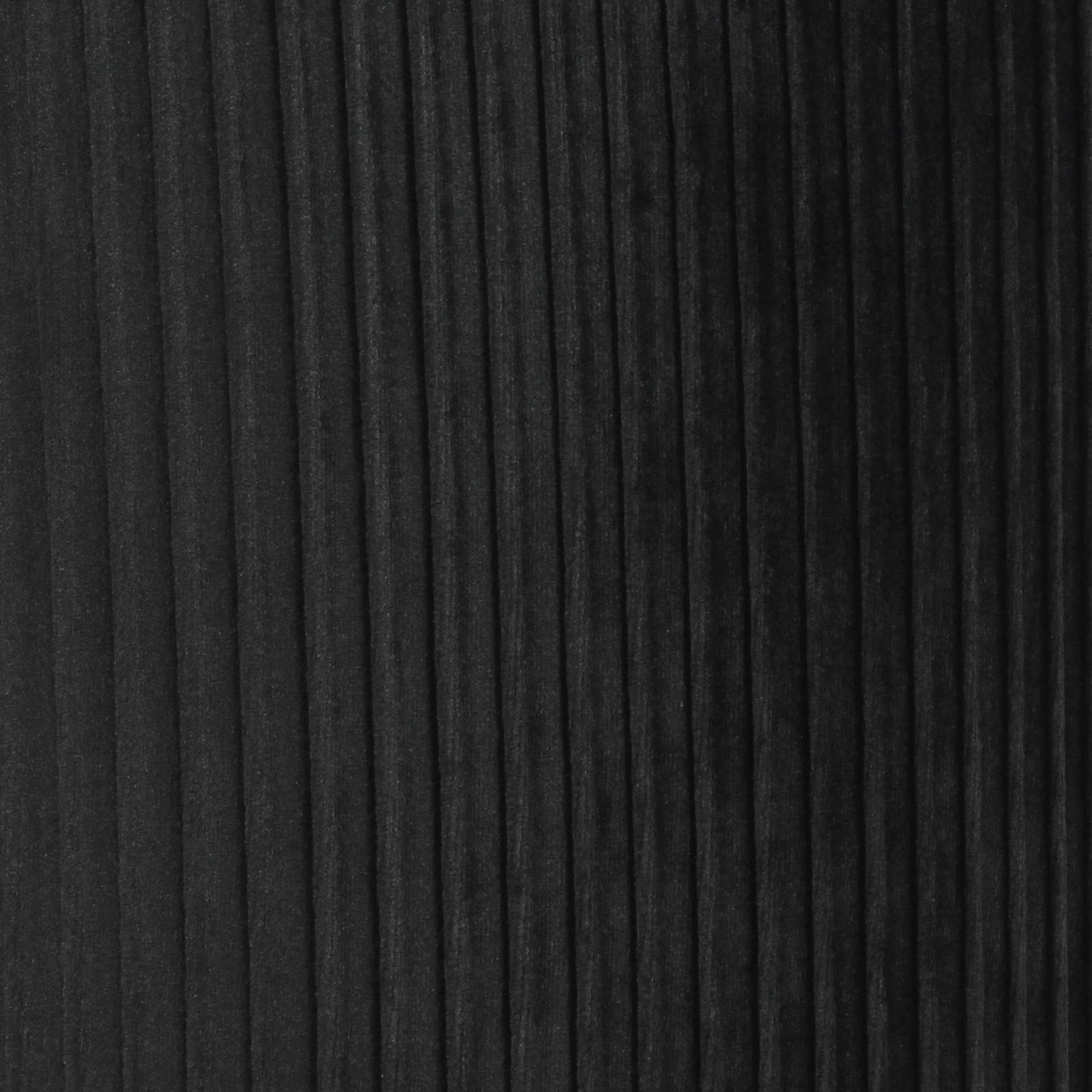 Zorn Velvet Storage Ottoman Black