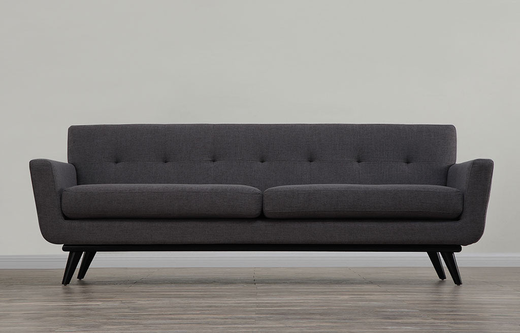 Jarvis Linen Sofa Gray