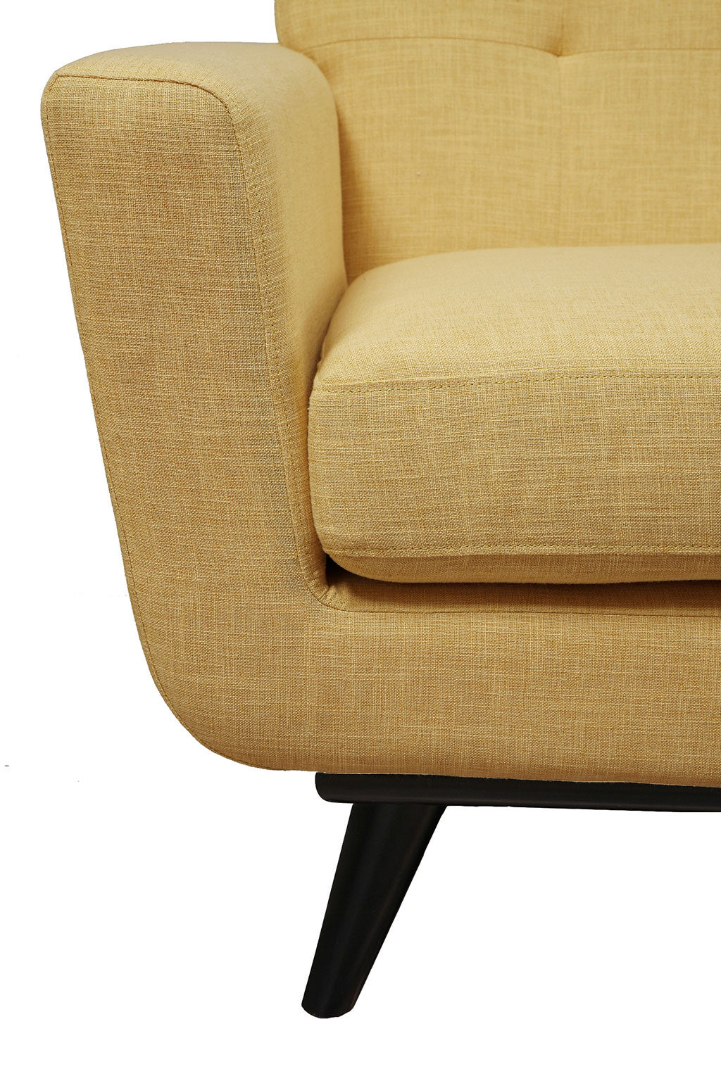 Jarvis Linen Sofa Mustard Yellow