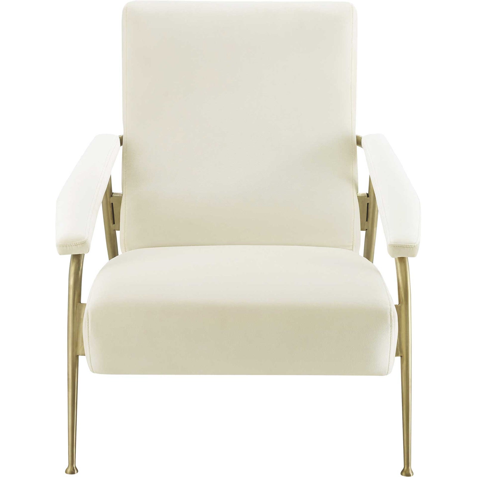 Abella Velvet Chair Cream