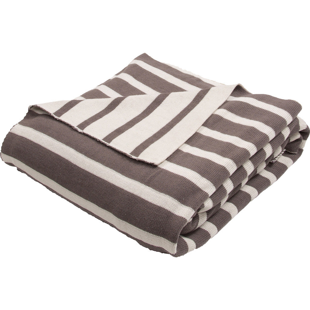 Trinity Walnut/White Swan Throw