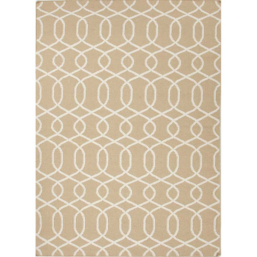 Urban Bungalow Sabrine Beige/White Area Rug