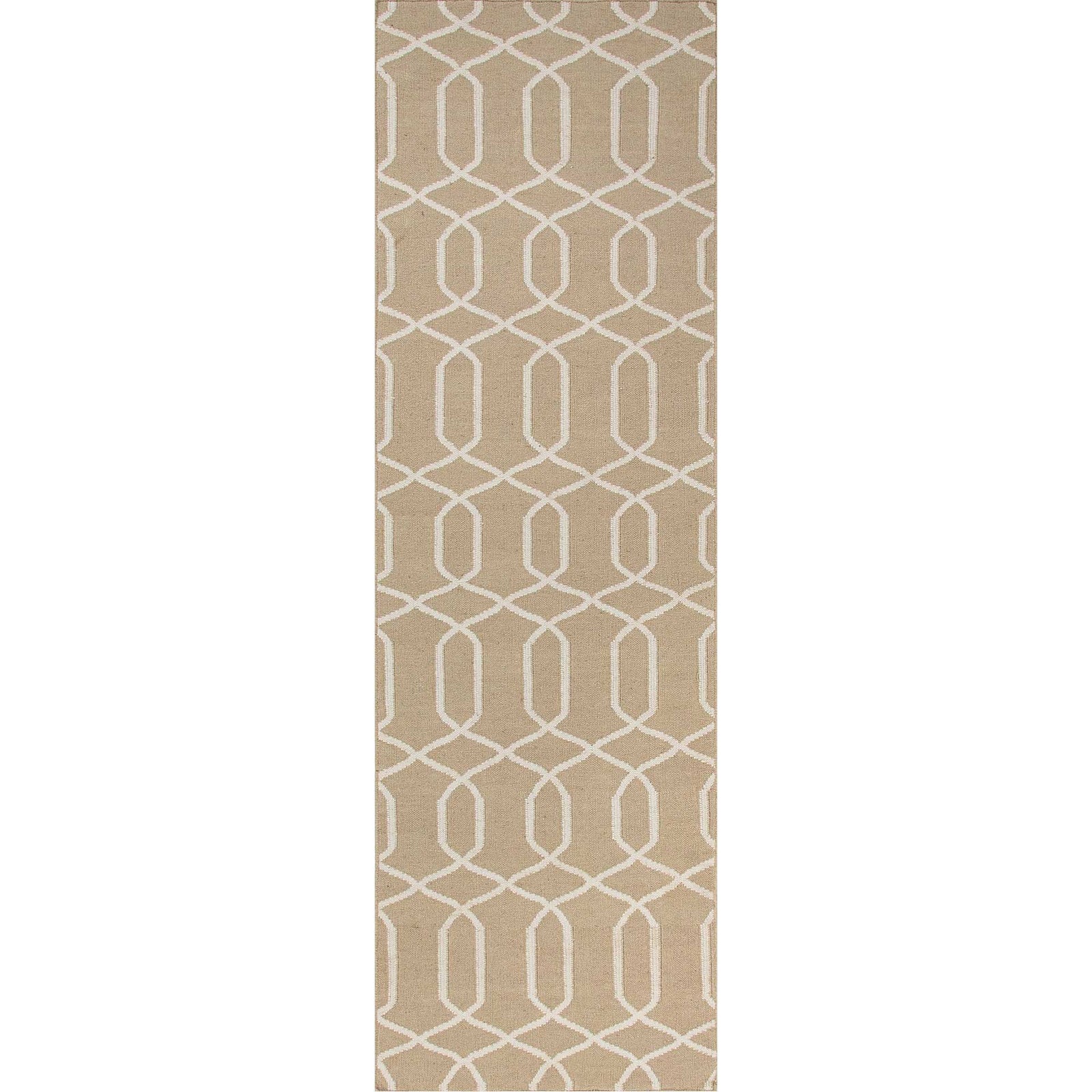 Urban Bungalow Sabrine Beige/White Runner Rug