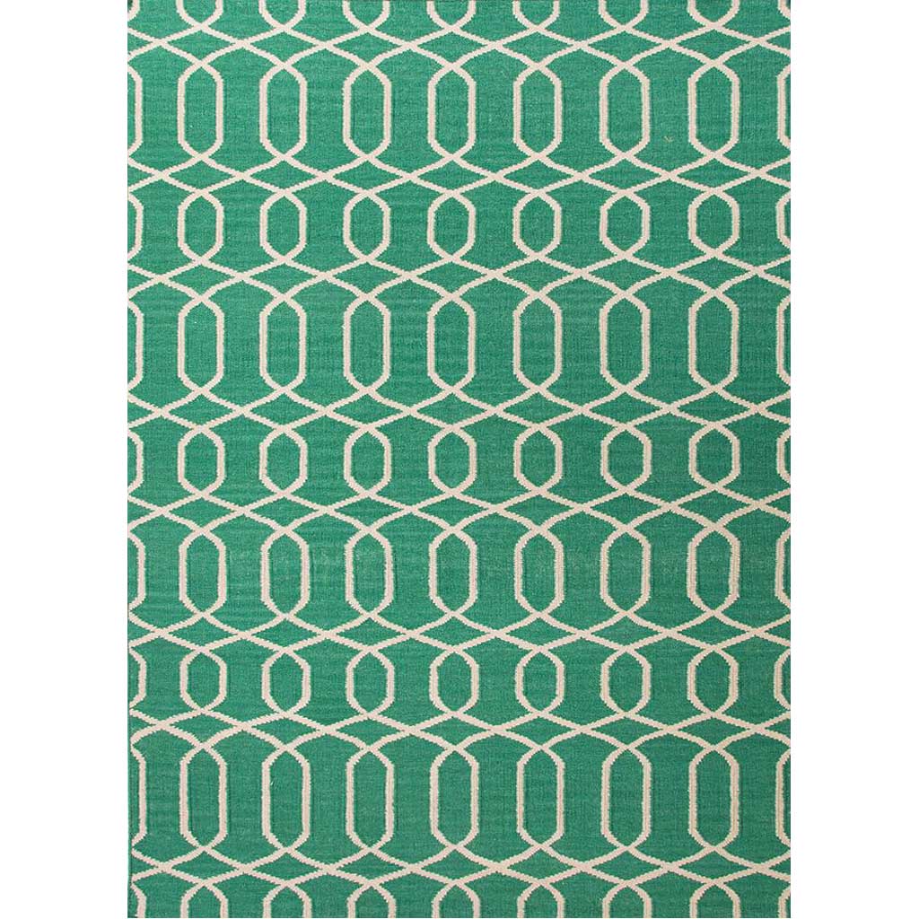 Urban Bungalow Sabrine Emerald Green/Antique White Area Rug