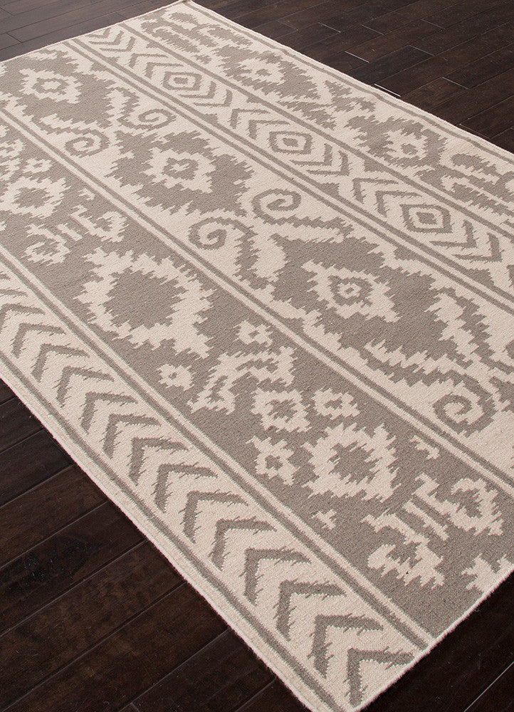 Urban Bungalow Farid White/Medium Gray Area Rug
