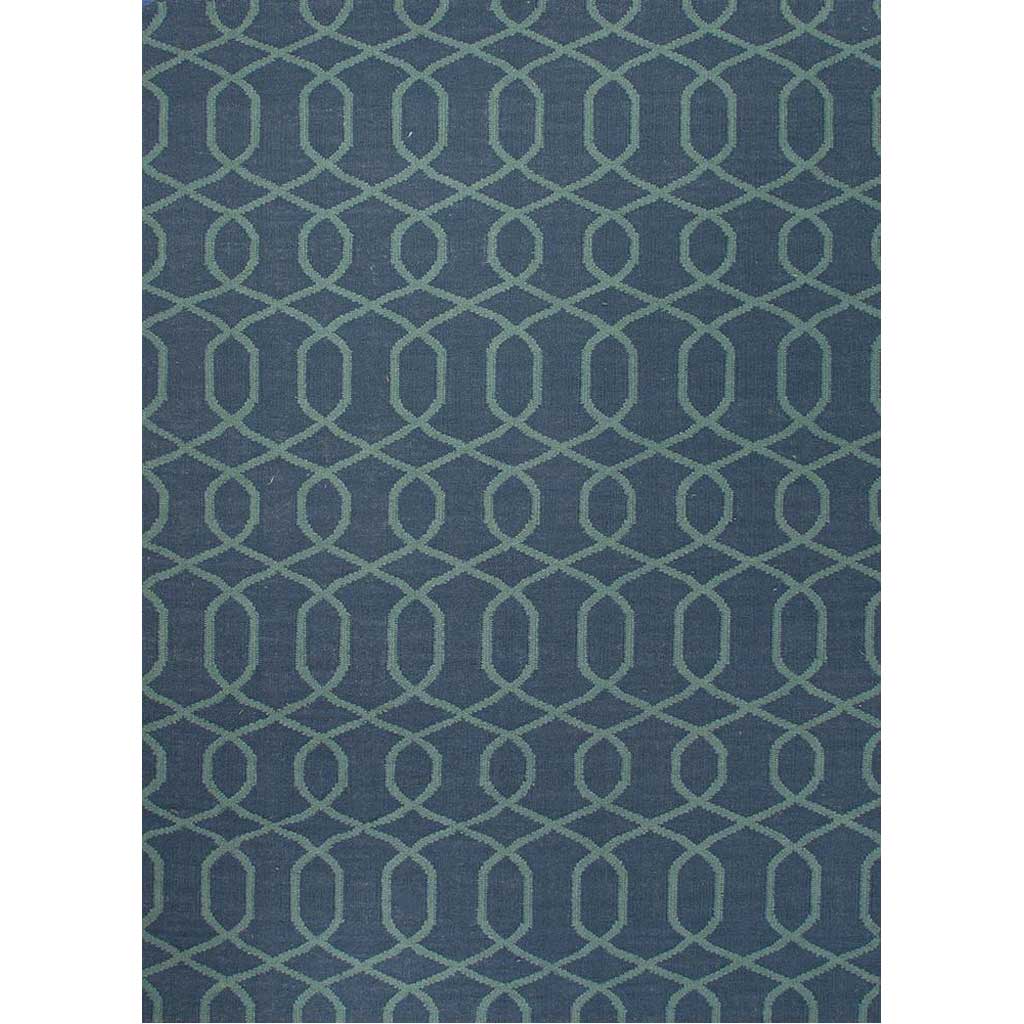 Urban Bungalow Sabrine Dark Denim/Aruba Blue Area Rug