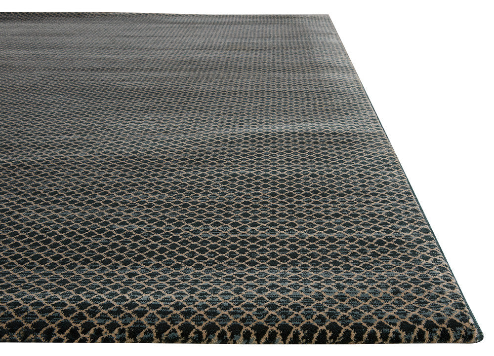 Ventura Vinyasa Brown/White Area Rug