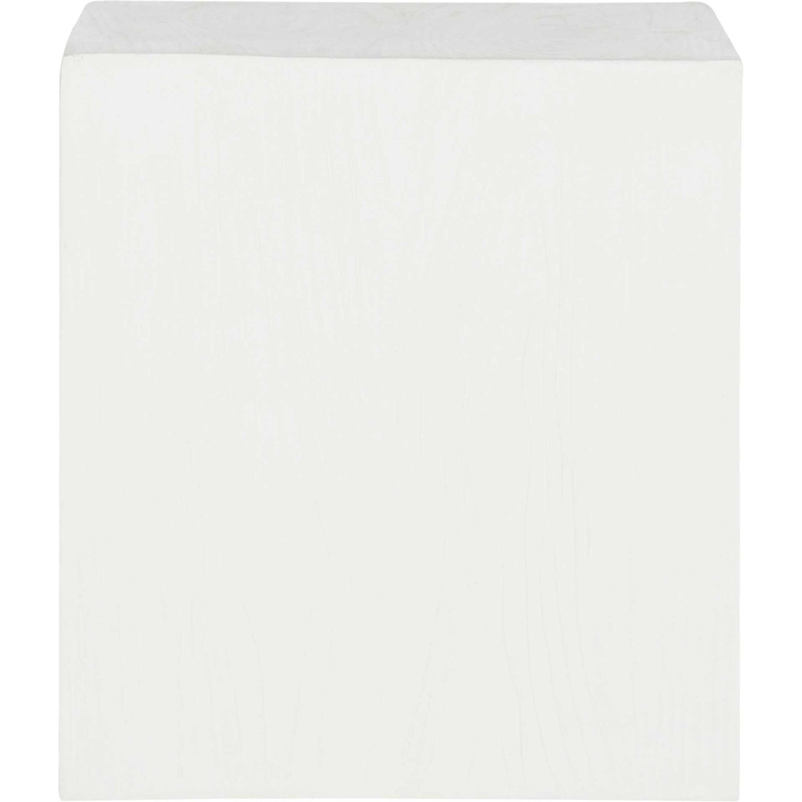 Cursten Modern Concrete Accent Table Ivory