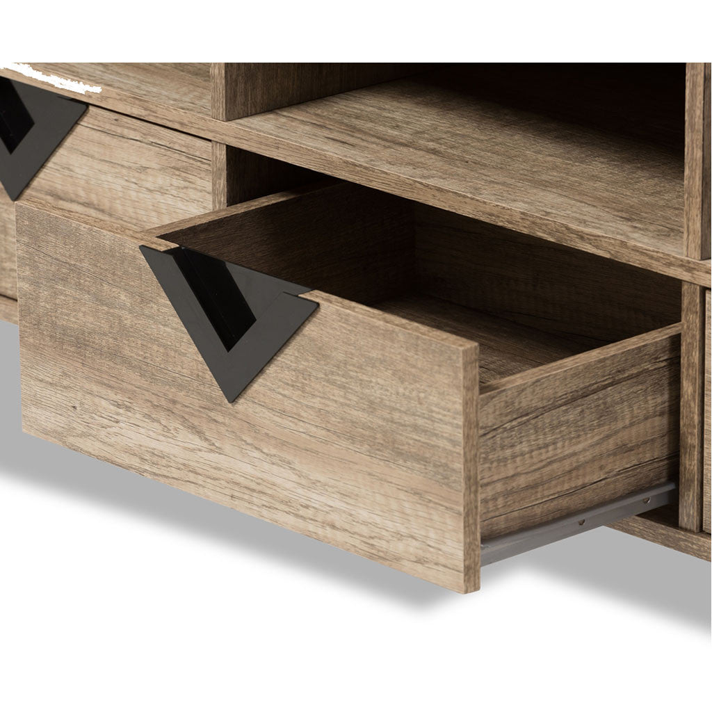 Waverly Media Cabinet Light Oak