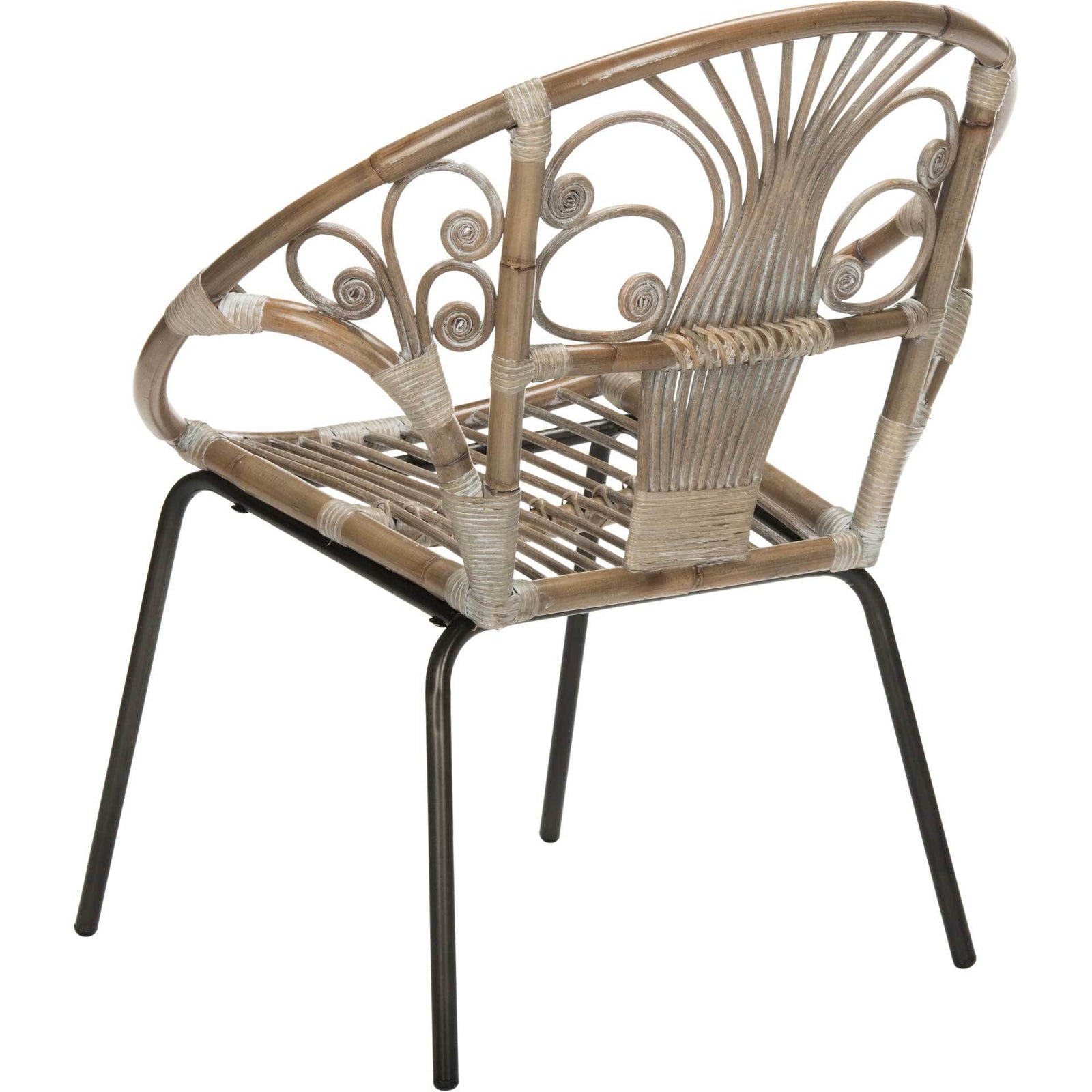Cassandra Rattan Accent Chair