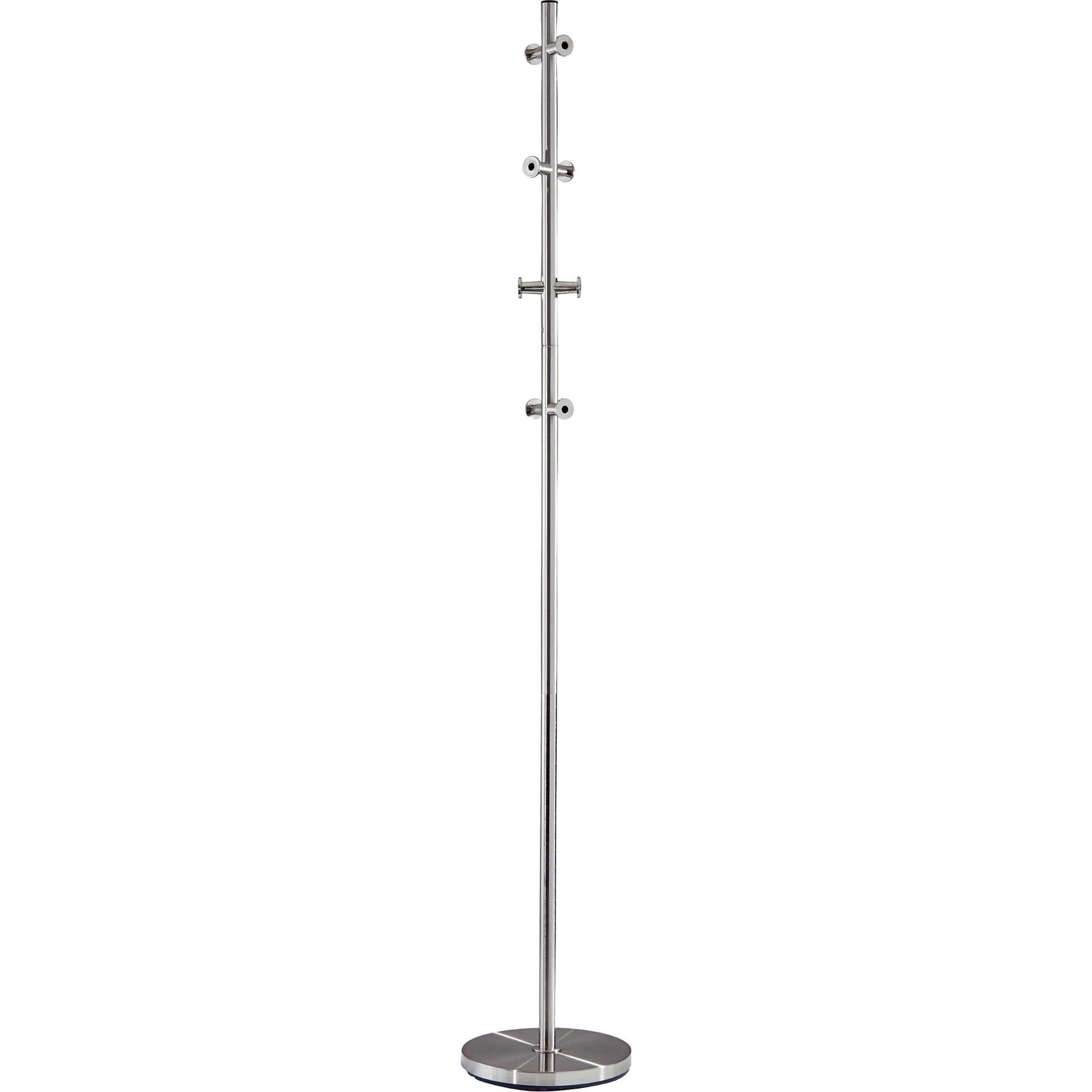 Kent Coat Rack Brushed Steel