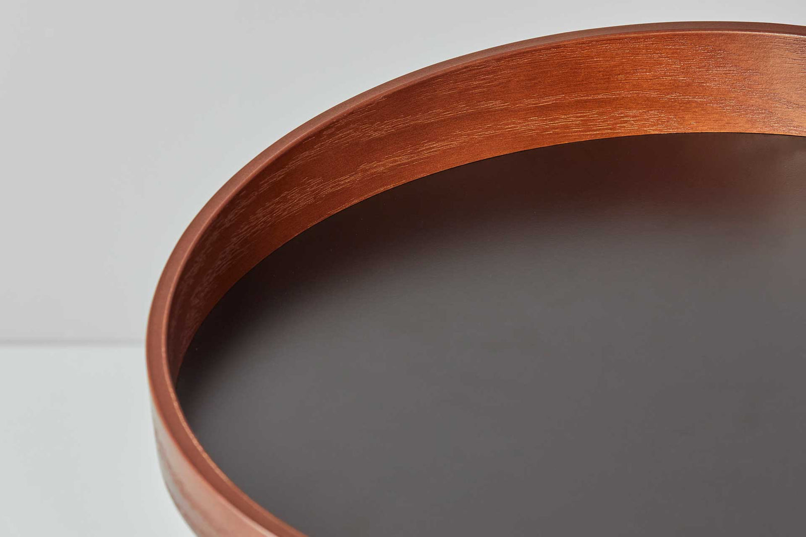 Croix End Table Black/Walnut