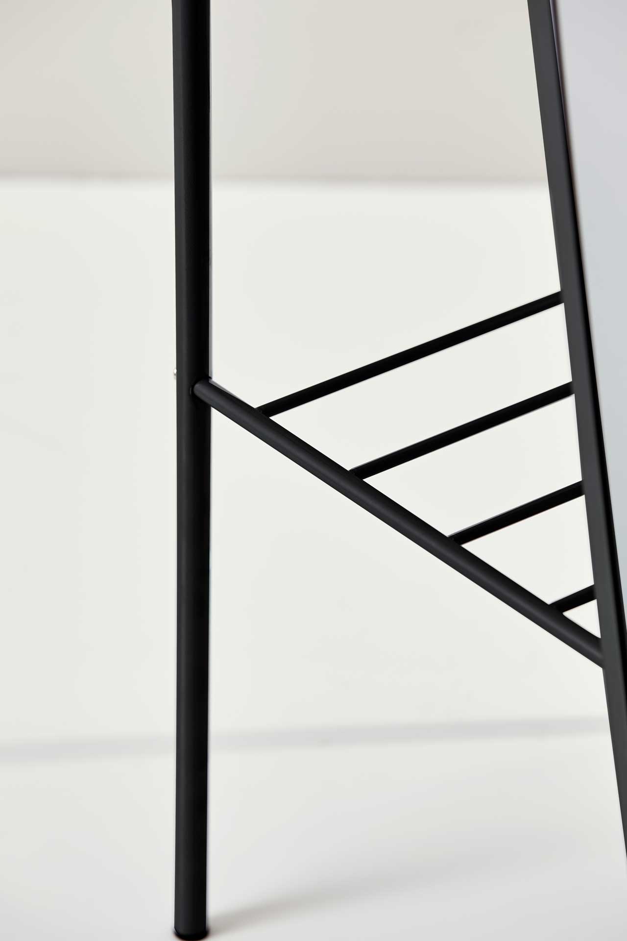 Tempo Floor Mirror Black