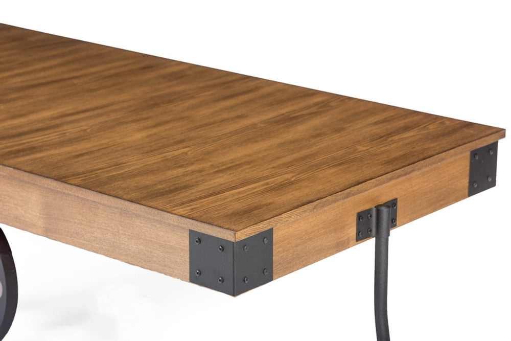 Lancaster Coffee Table Distressed Wood