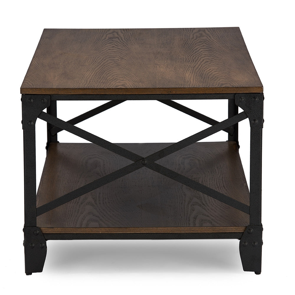 George Vintage Coffee Table Distressed Wood