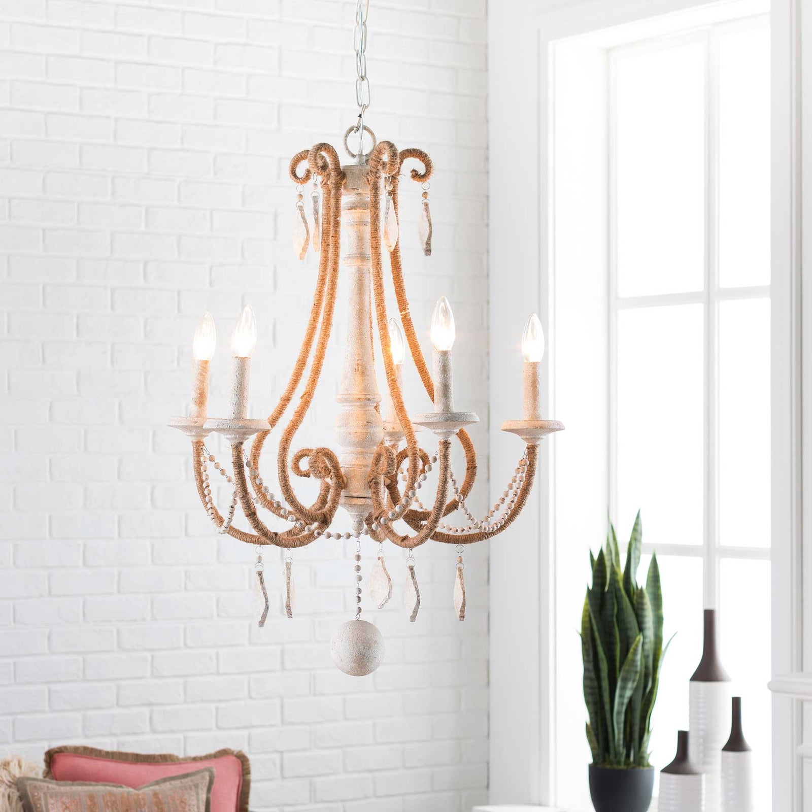 Amy Ceiling Lamp Cream/Off-White
