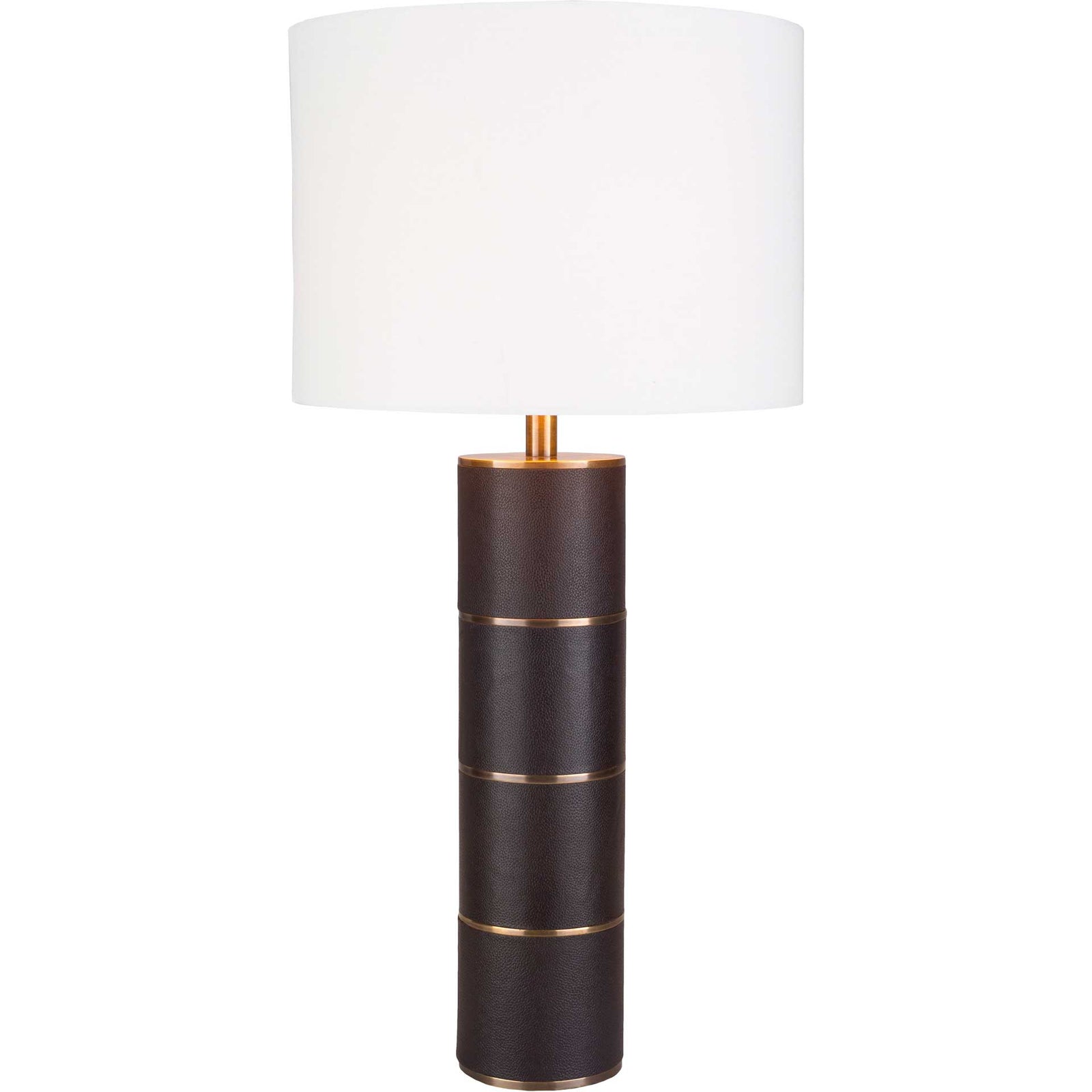 Anakin Table Lamp Dark Brown/White