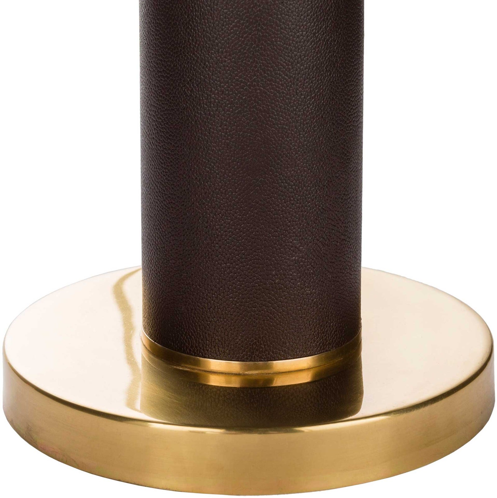 Anakin Floor Lamp Dark Brown/White