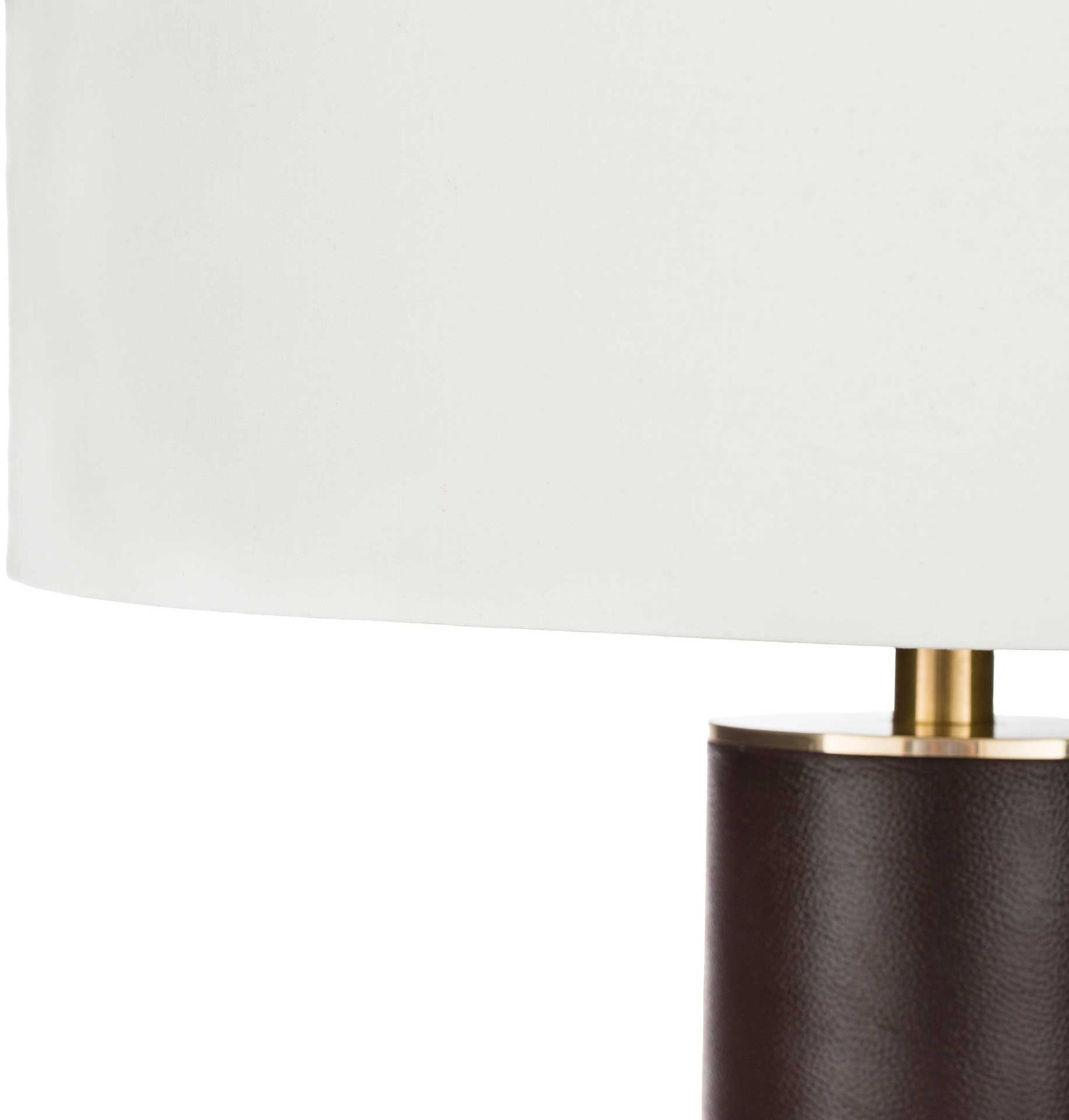 Anakin Floor Lamp Dark Brown/White