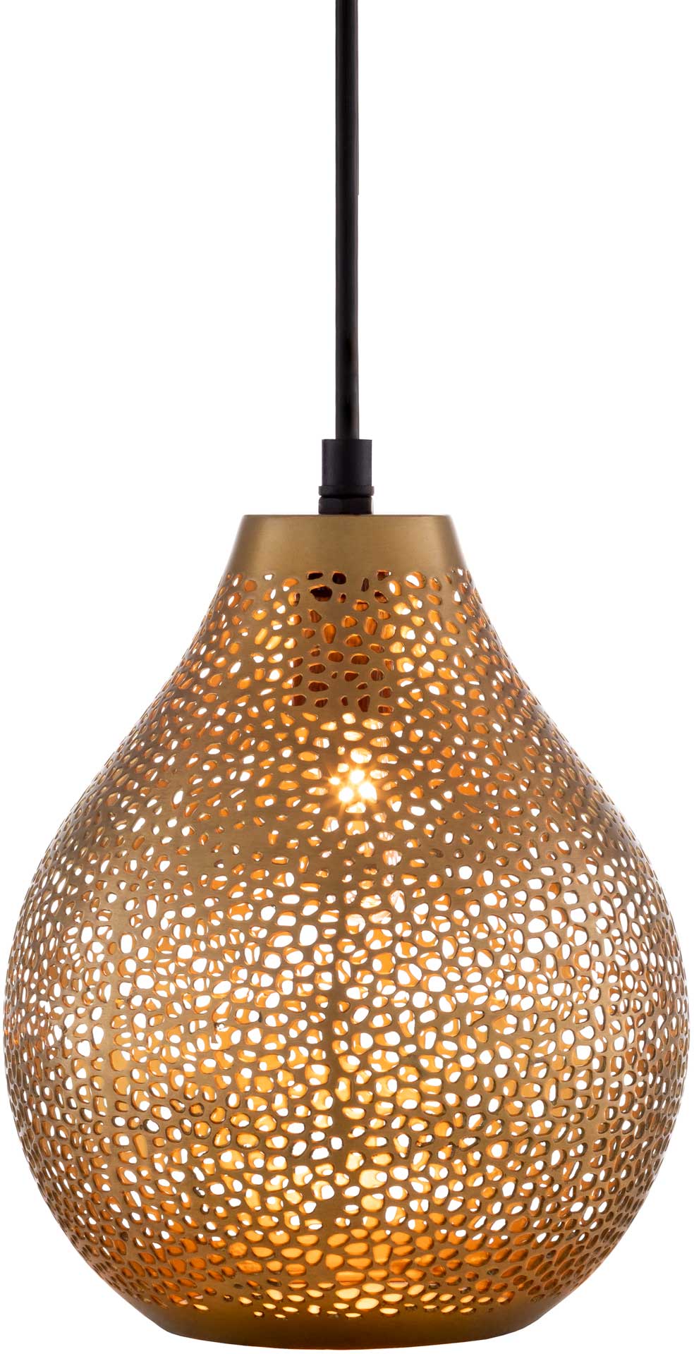 Adele Bell Ceiling Lamp Brass