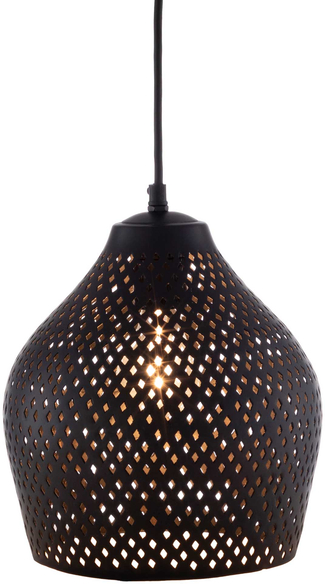 Adele Bell Ceiling Lamp Black