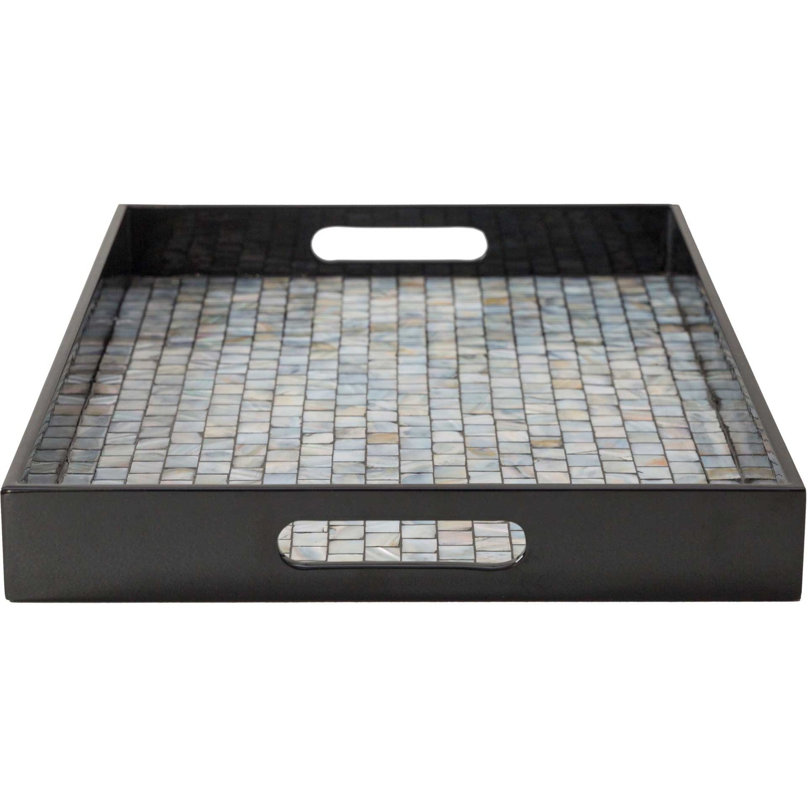 Alayah Tray Black/Light Gray/Ivory