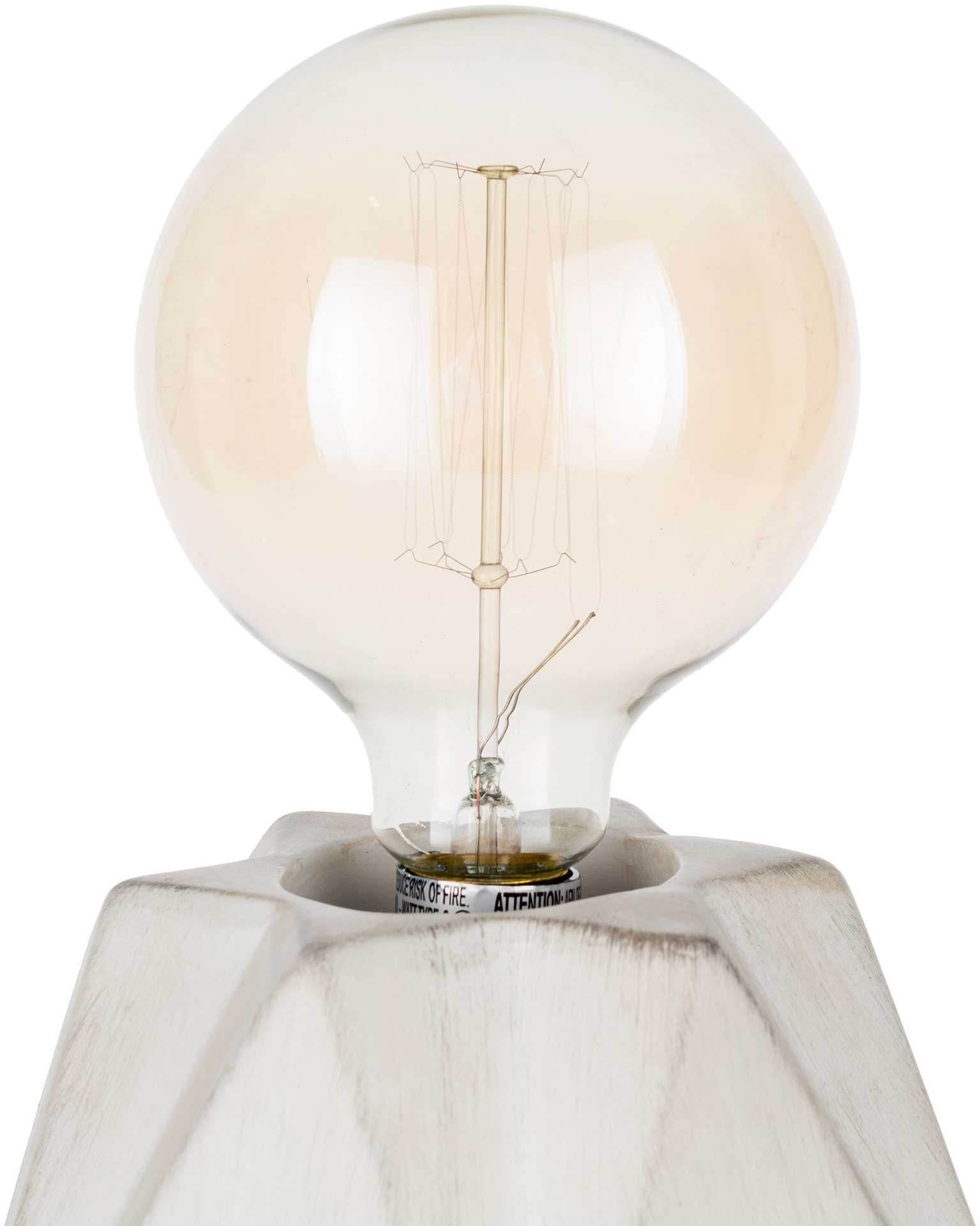Anaya Table Lamp White