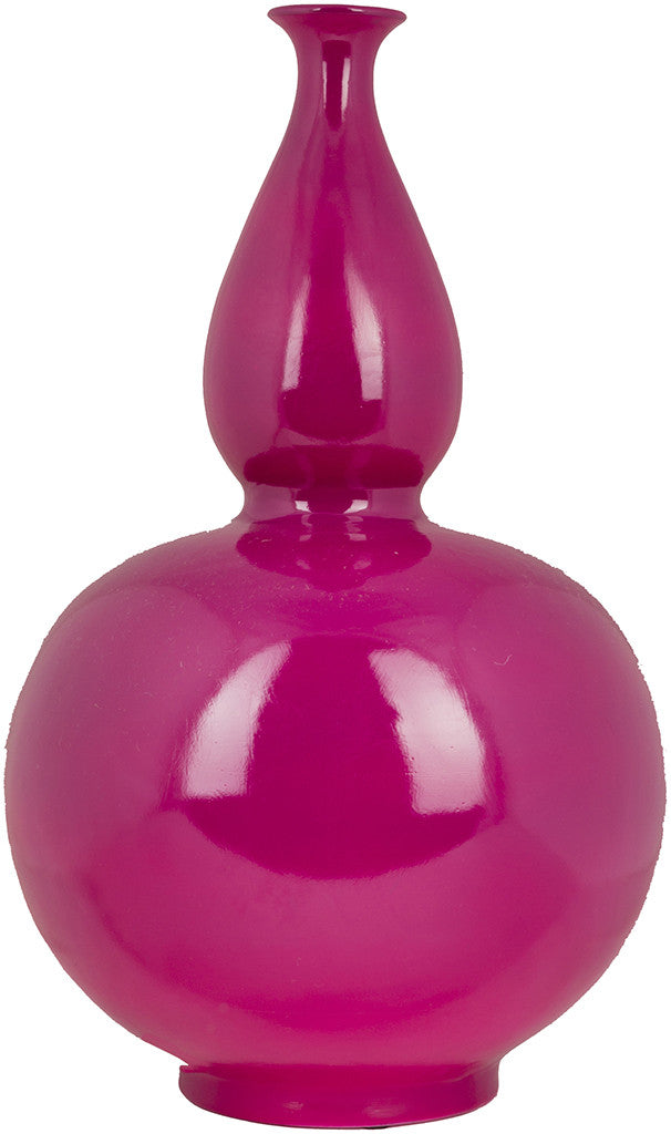 Anteros Ceramic Table Vase Eggplant