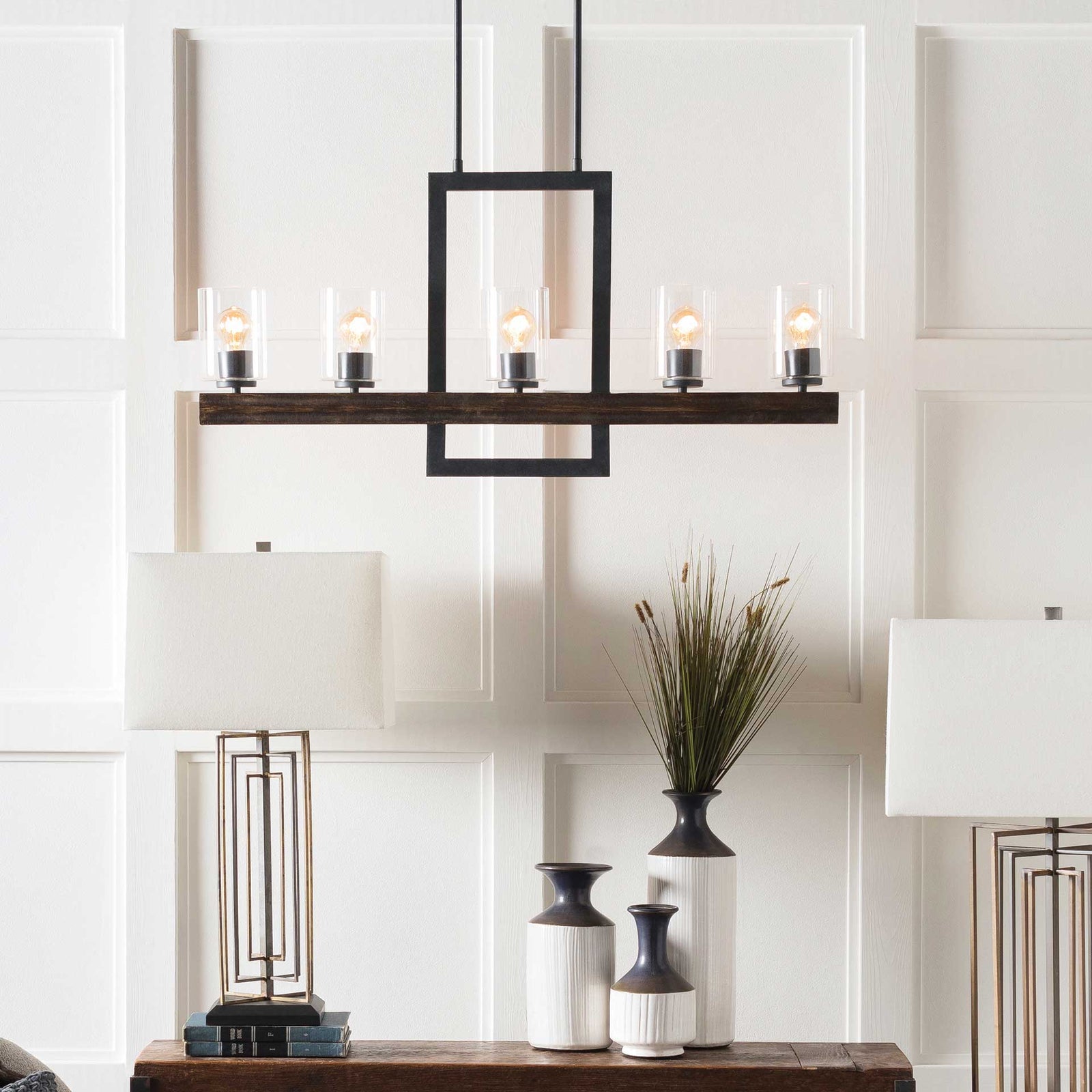 Taliyah Ceiling Lamp Black/Bronze/Clear