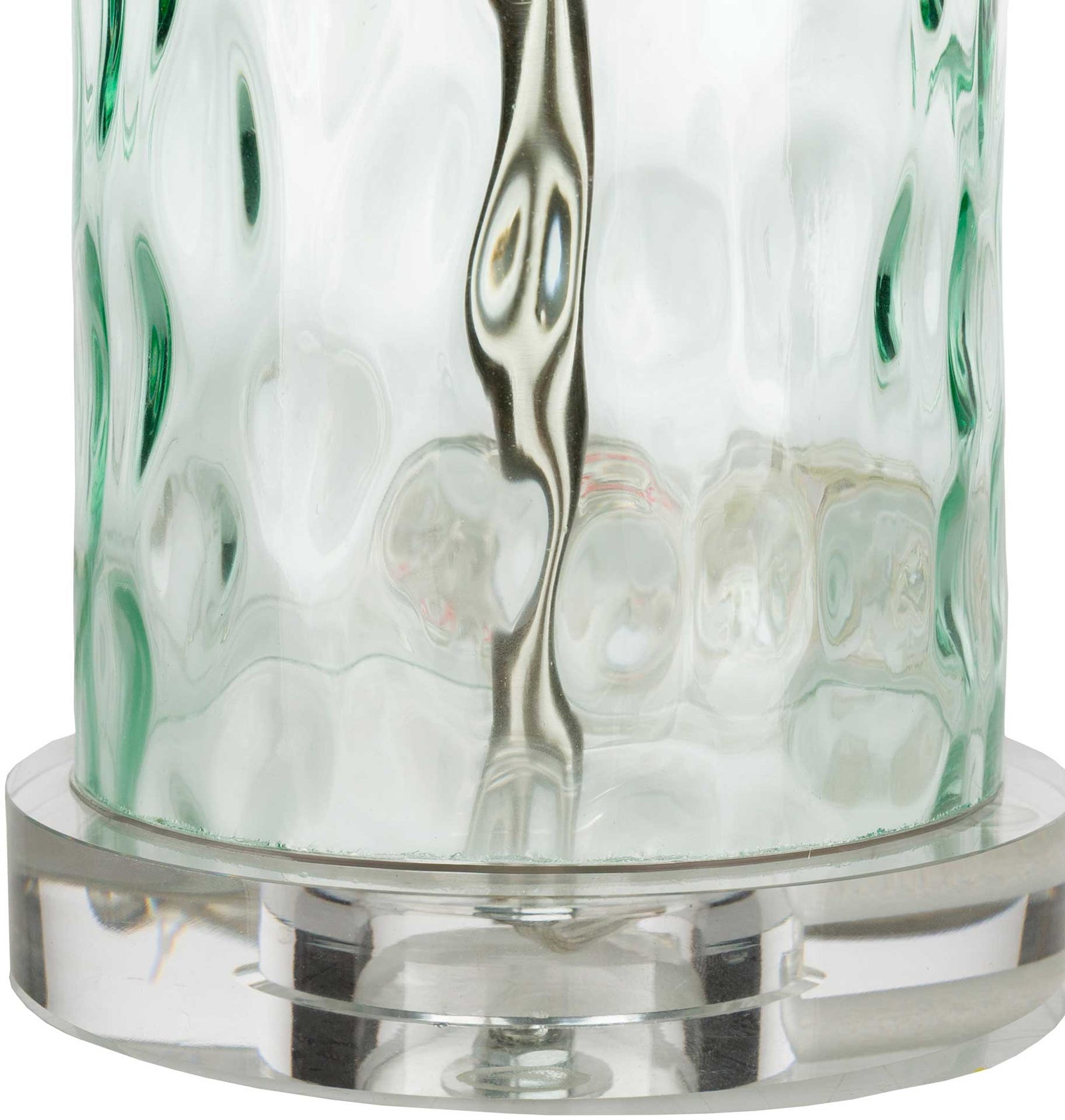 Ava Table Lamp Camel/White/Aqua