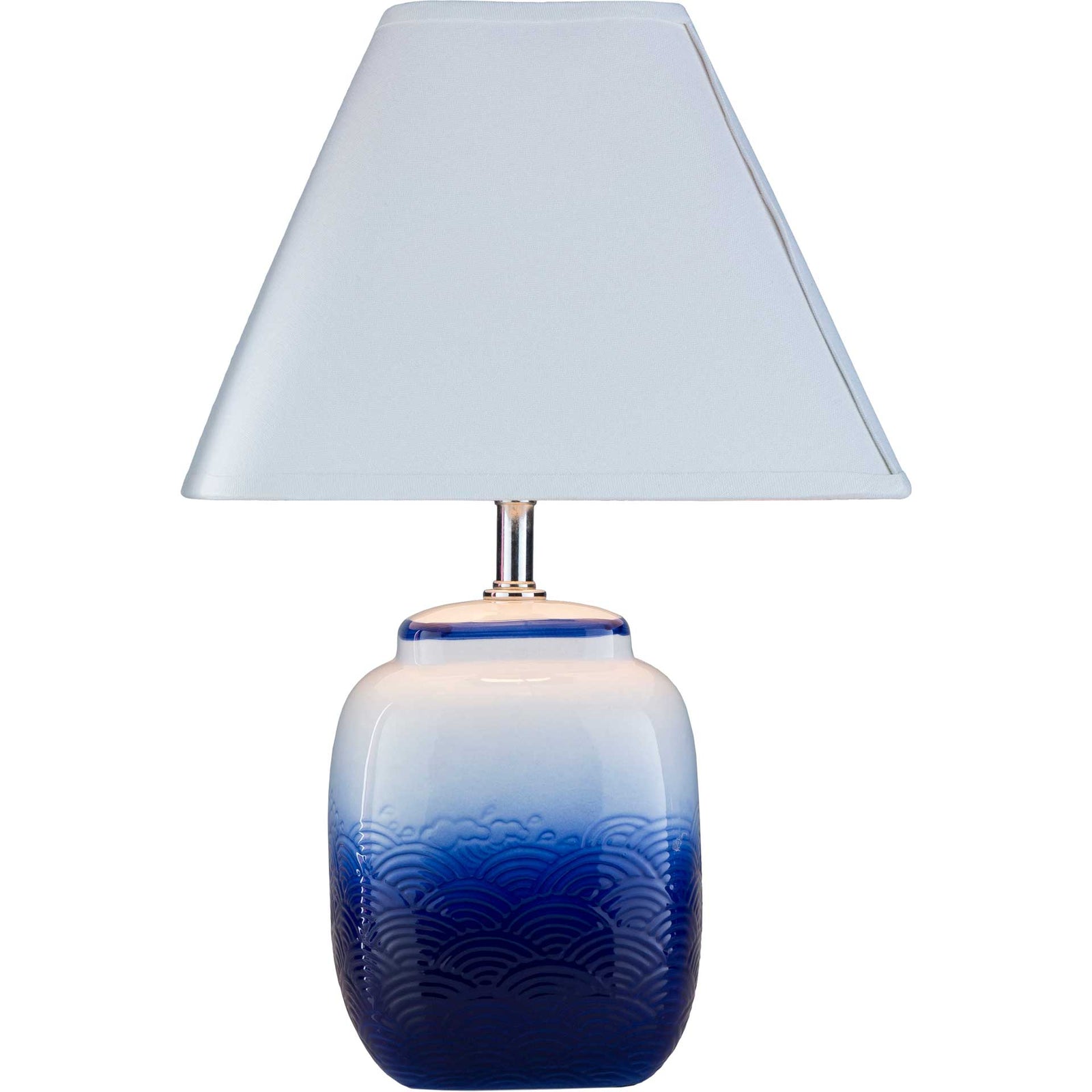 Azalea Table Lamp Navy/White
