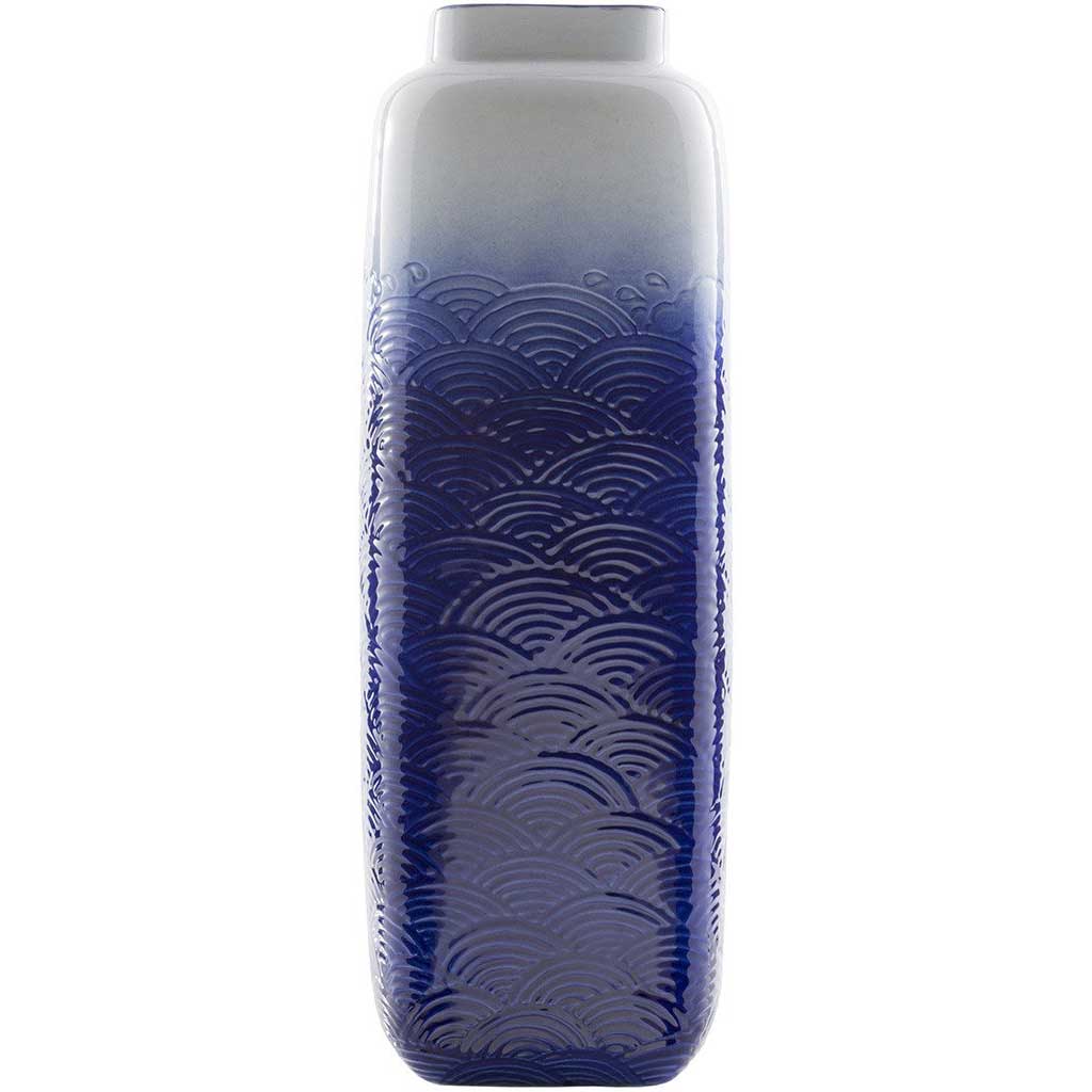 Azul Ceramic Table Vase Navy