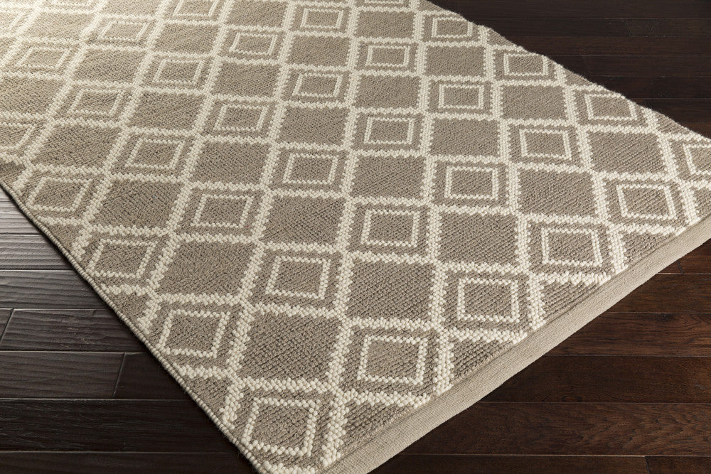 Aztec Light Gray/Ivory Area Rug