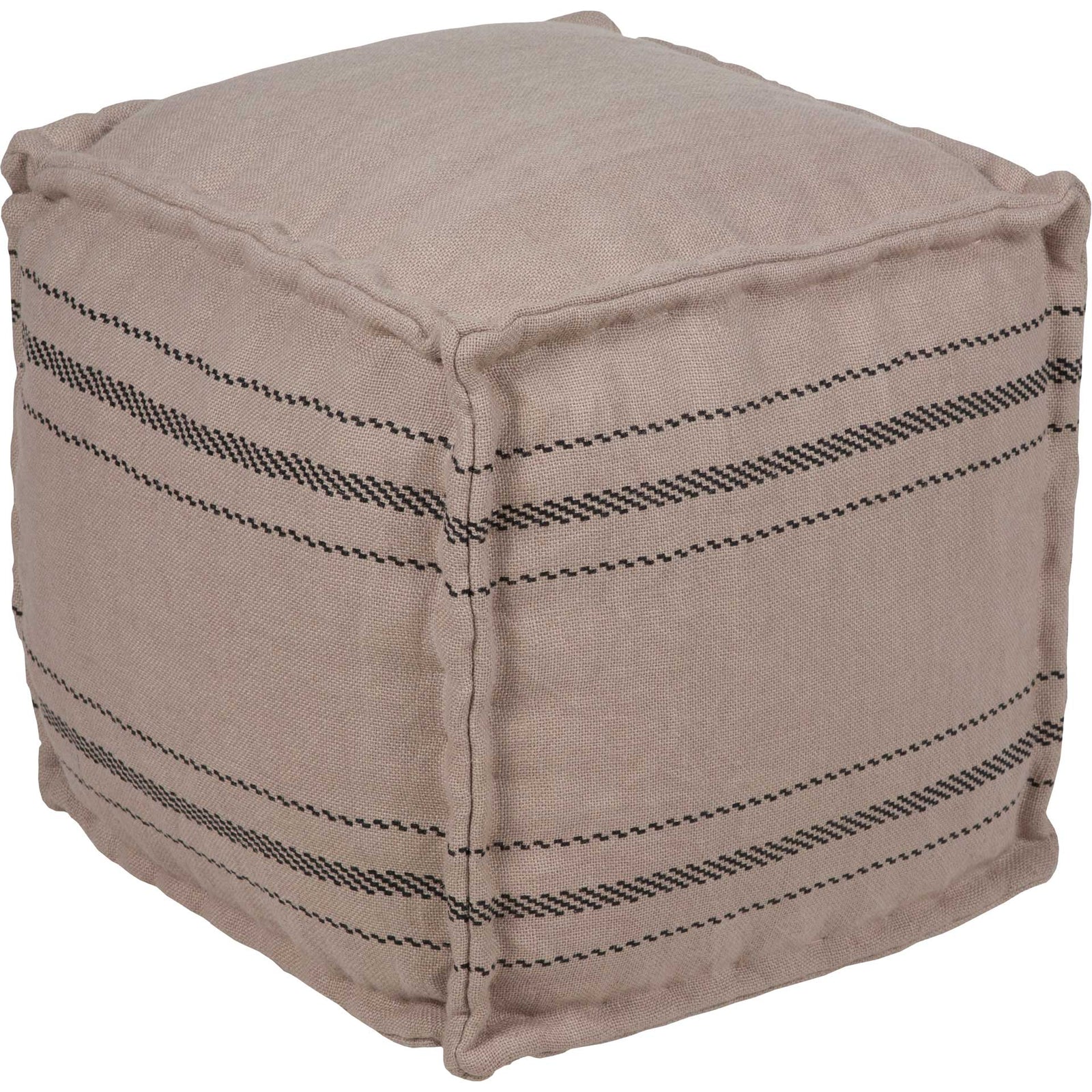 Barrett Pouf Khaki/Black