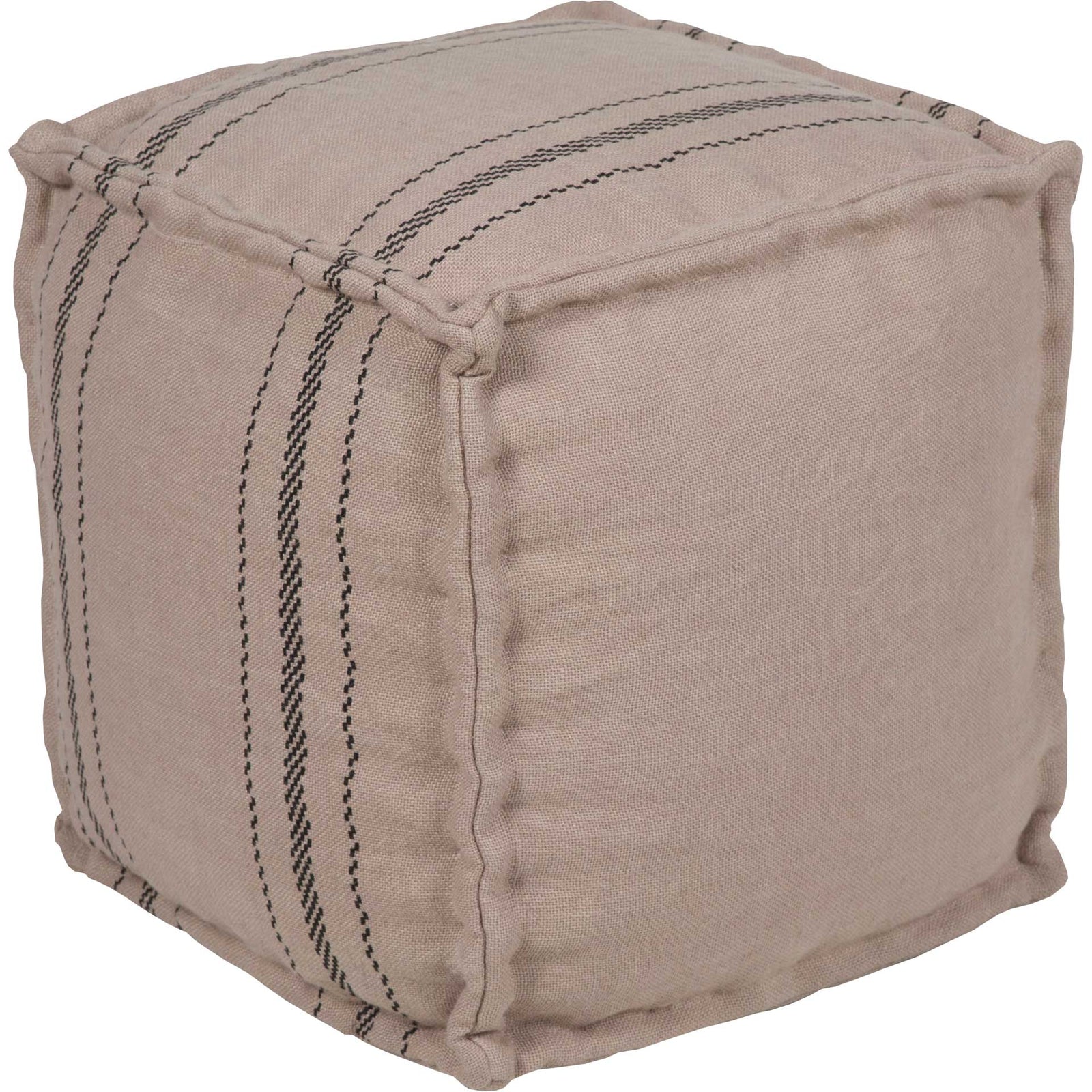 Barrett Pouf Khaki/Black