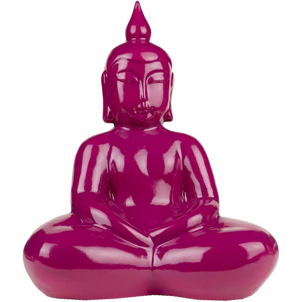 Anteros Ceramic Sculpture Eggplant Medium