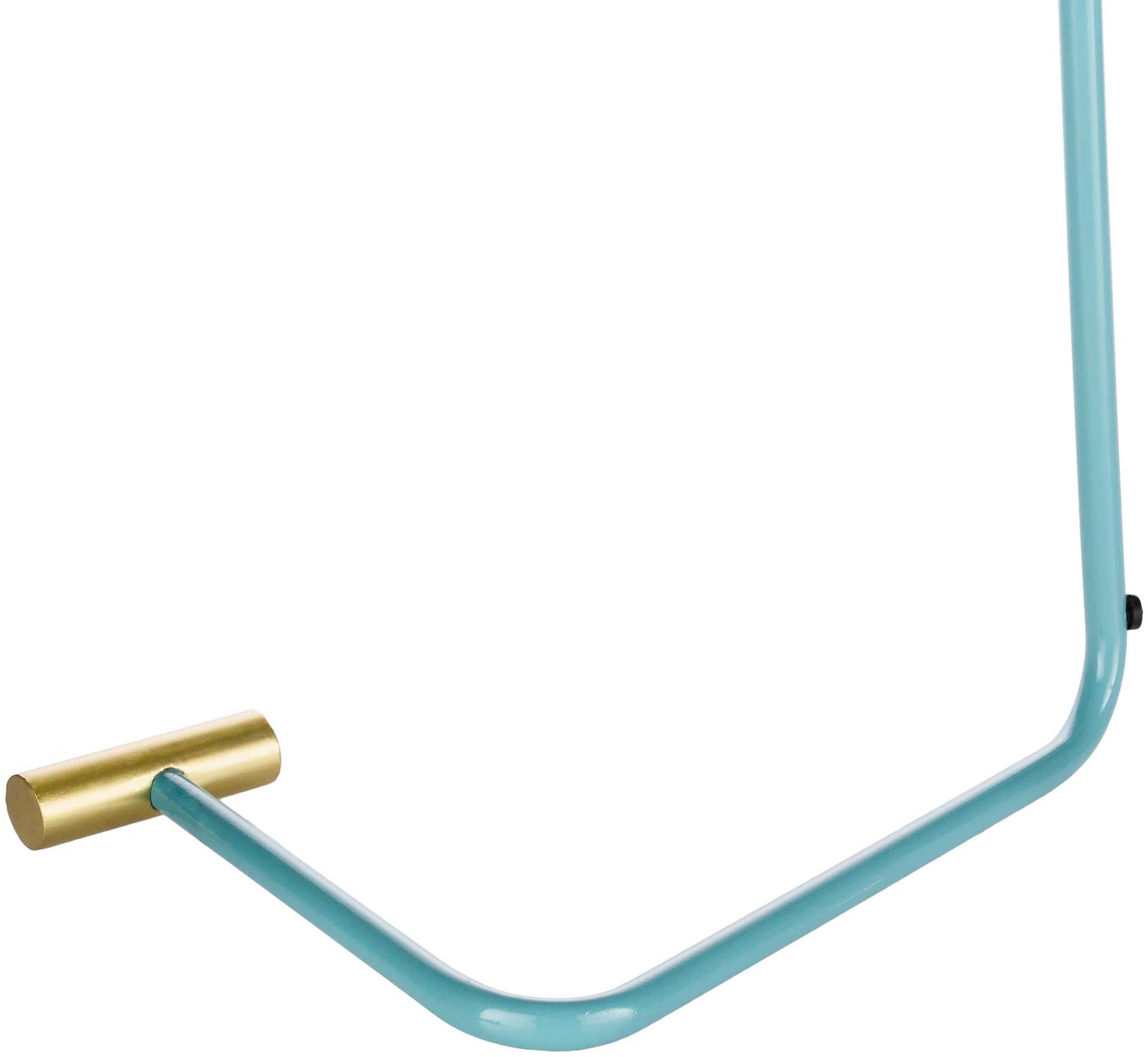 Blythe Table Lamp Aqua/Sky Blue/Brass