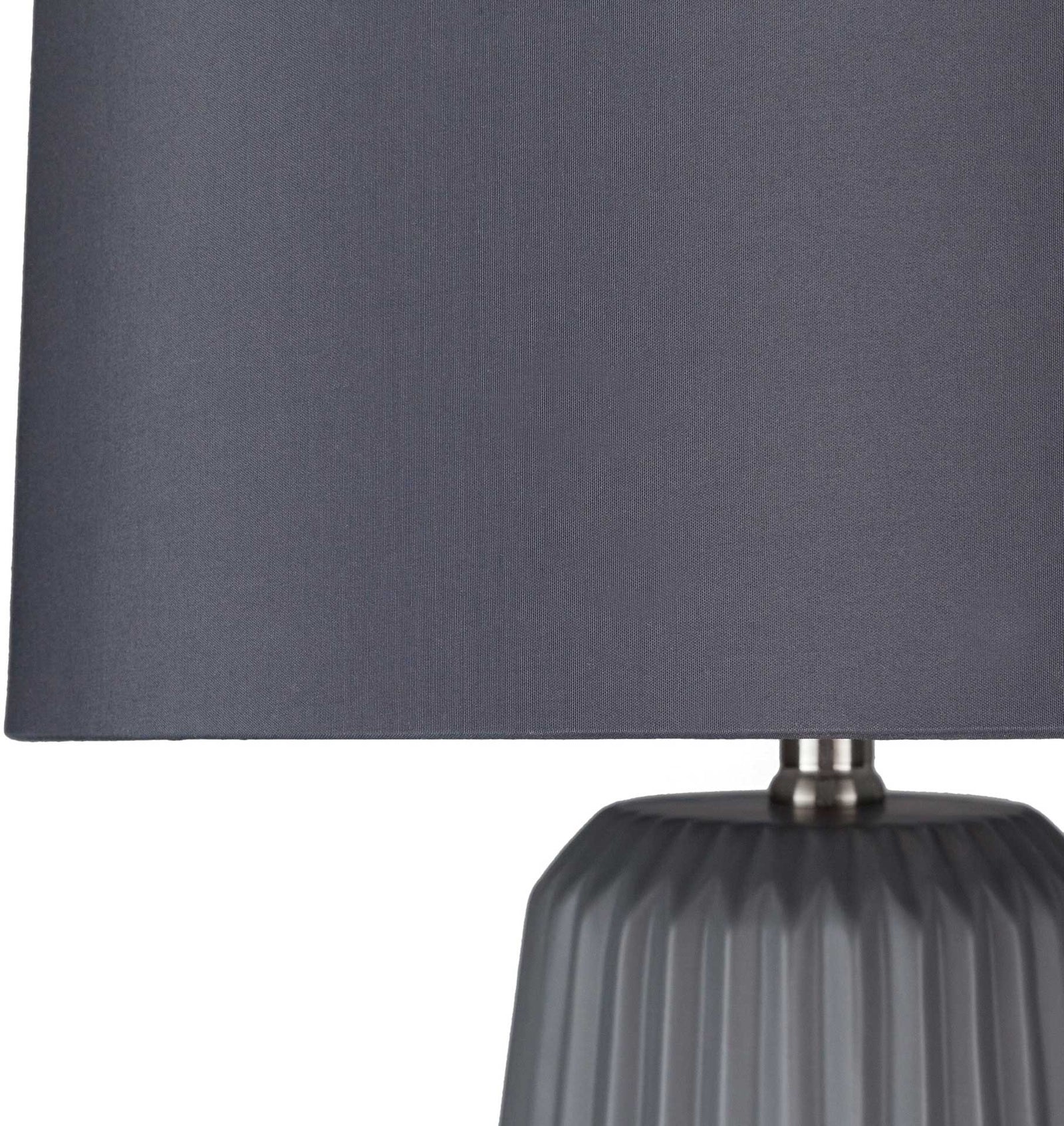 Brendan Table Lamp Charcoal/Navy/Gray