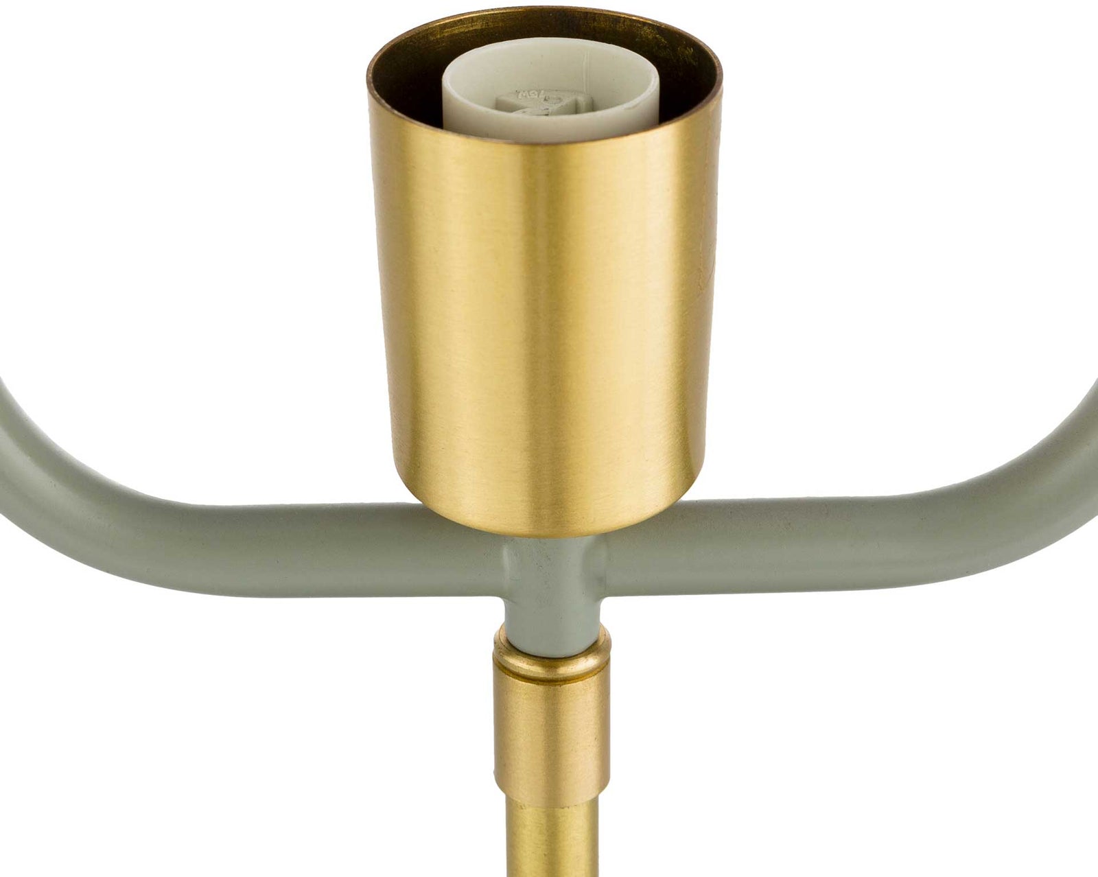 Bodhi Table Lamp Medium Gray/Brass/Gray