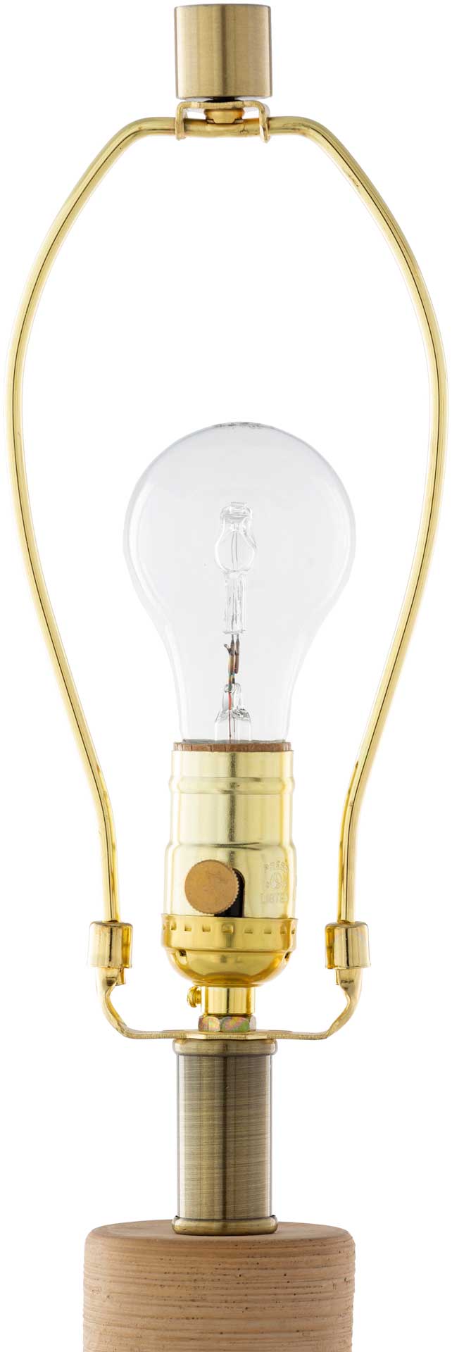 Braden Table Lamp Beige/Ivory/White